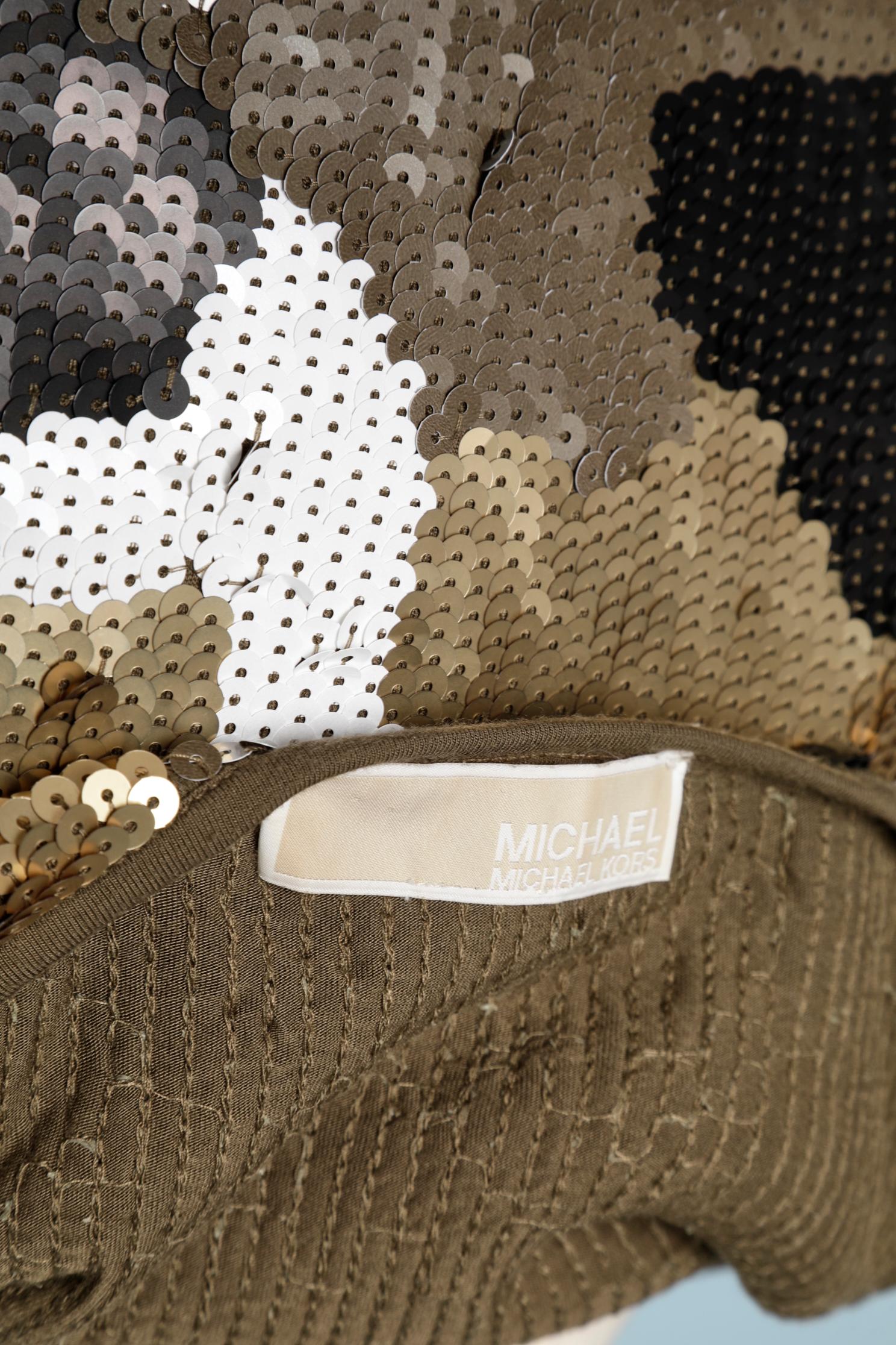 Paillettenkleid in Camouflage-Optik Michael Michael Kors  im Angebot 1
