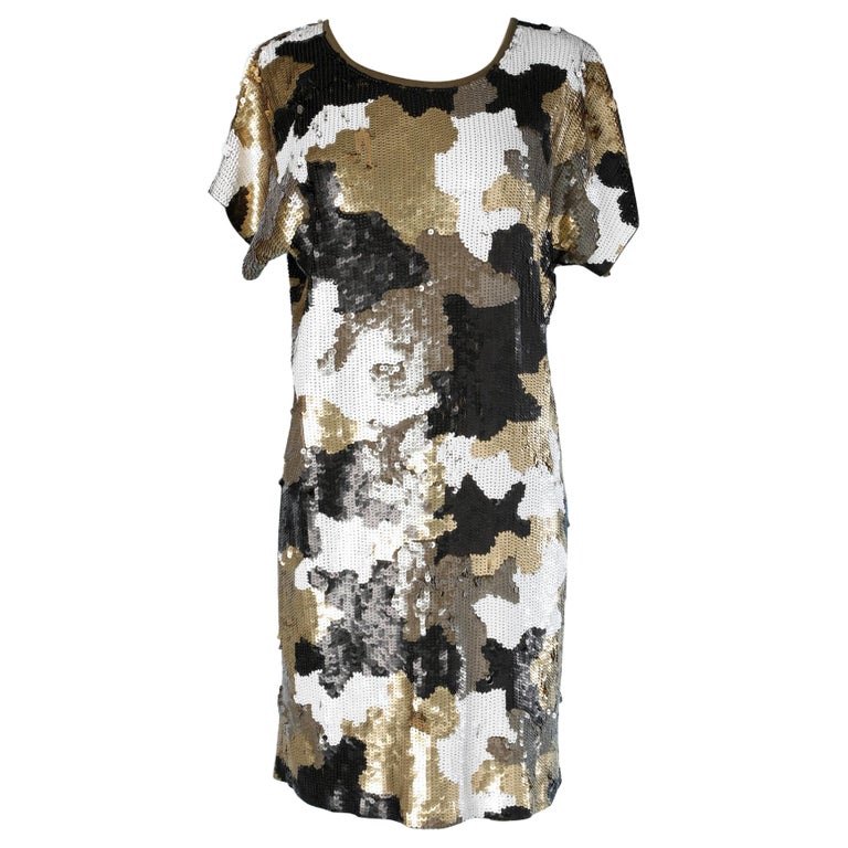 Camouflage sequin dress Michael Michael Kors