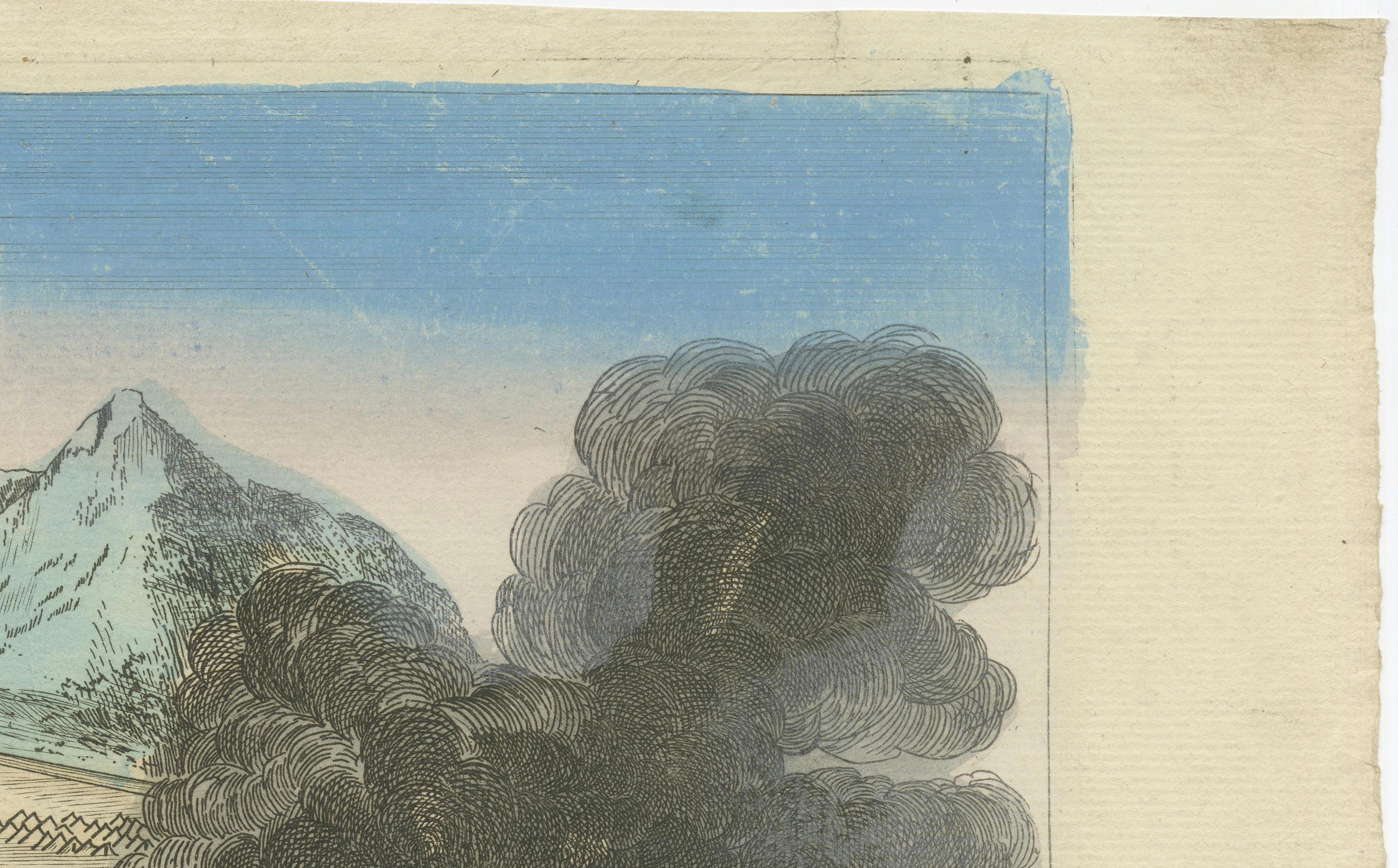Camp of Israel and the Sacrifice of the Red Heifer – Optical View, ca.1770