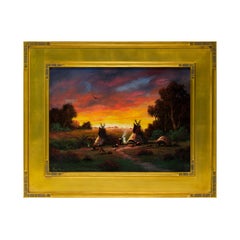 "Camp Shores" Original Painting by Heinie Hartwig
