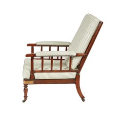 Sillón Campaign en Ticking Verde