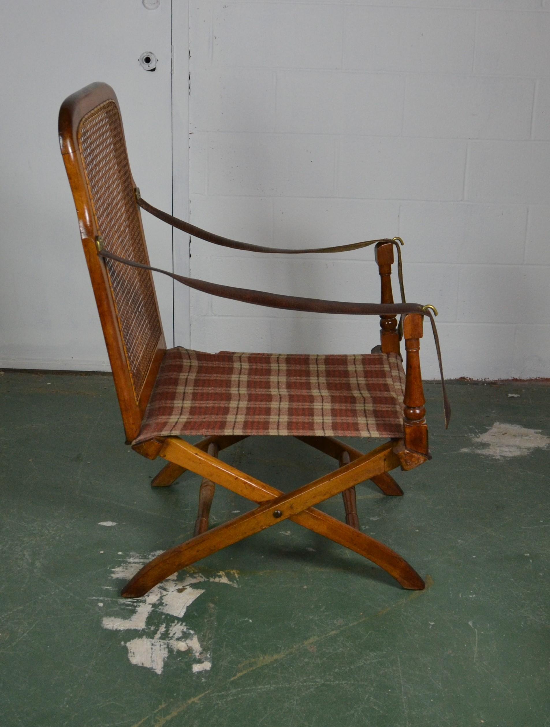 English Douro Campaign Chair by J.T. Thompson