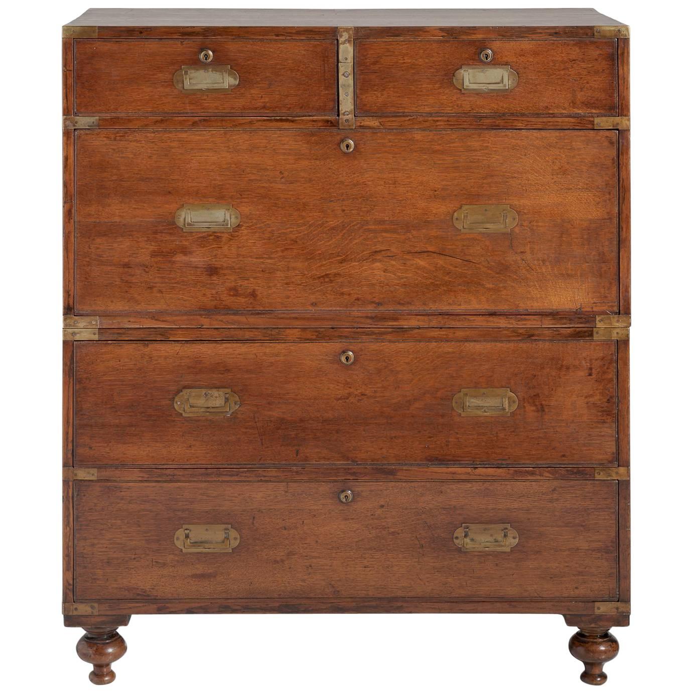 Campaign Chest of Drawers, England, circa 1910