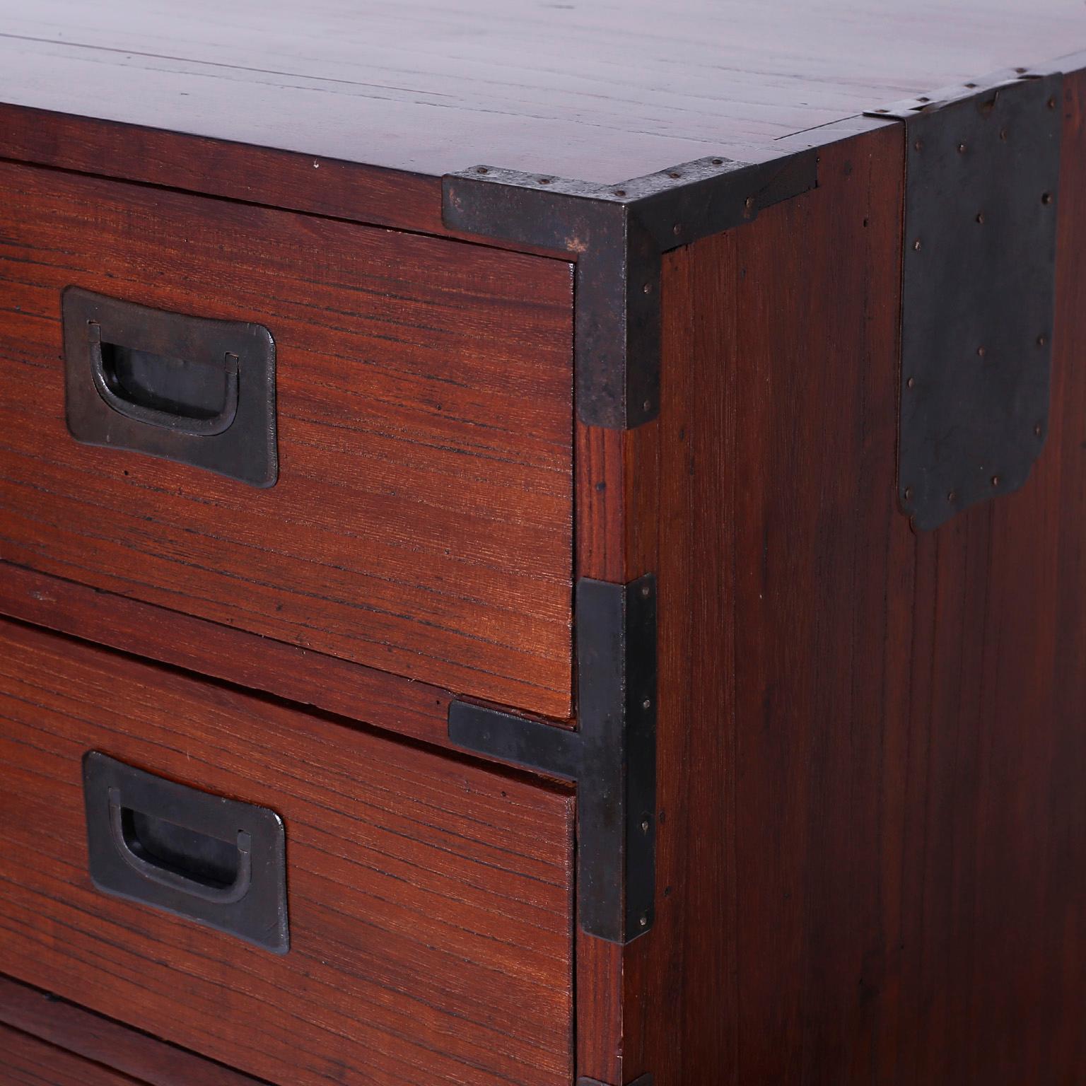 Elm Campaign Chest of Drawers