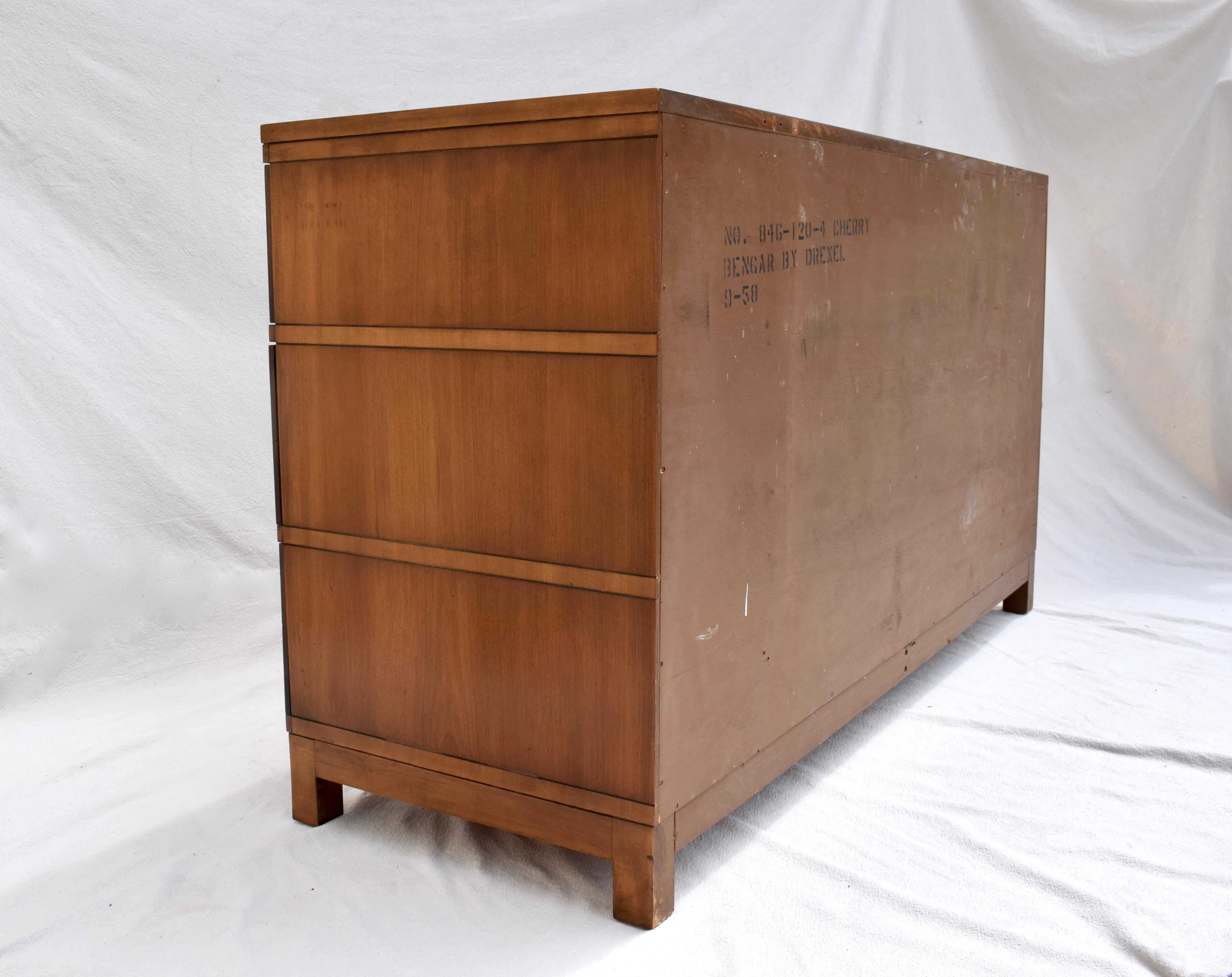 Campaign Chinoiserie Style Dresser by Drexel Heritage 1