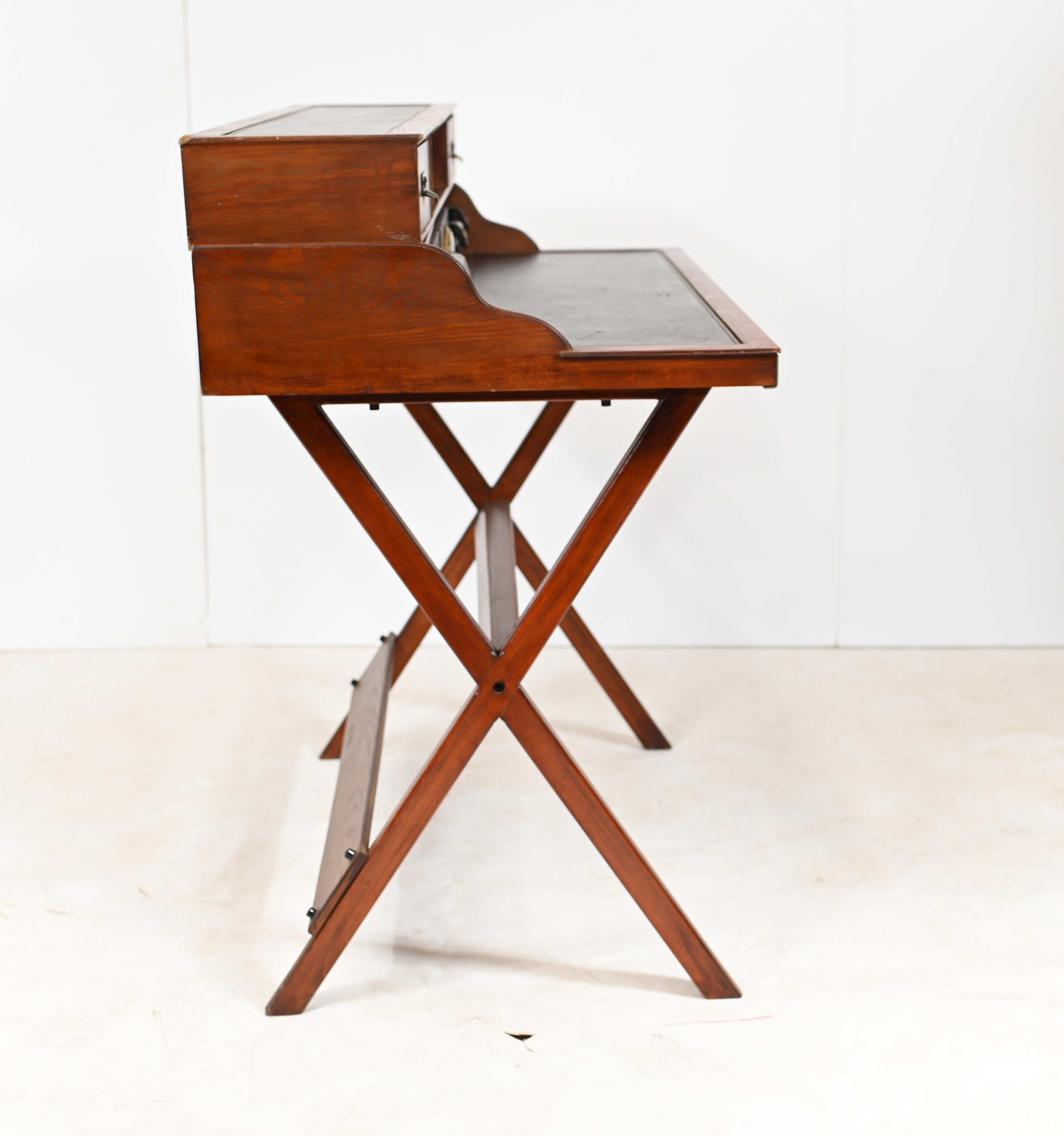 Campaign Desk 1930s Folding Writing Table 1