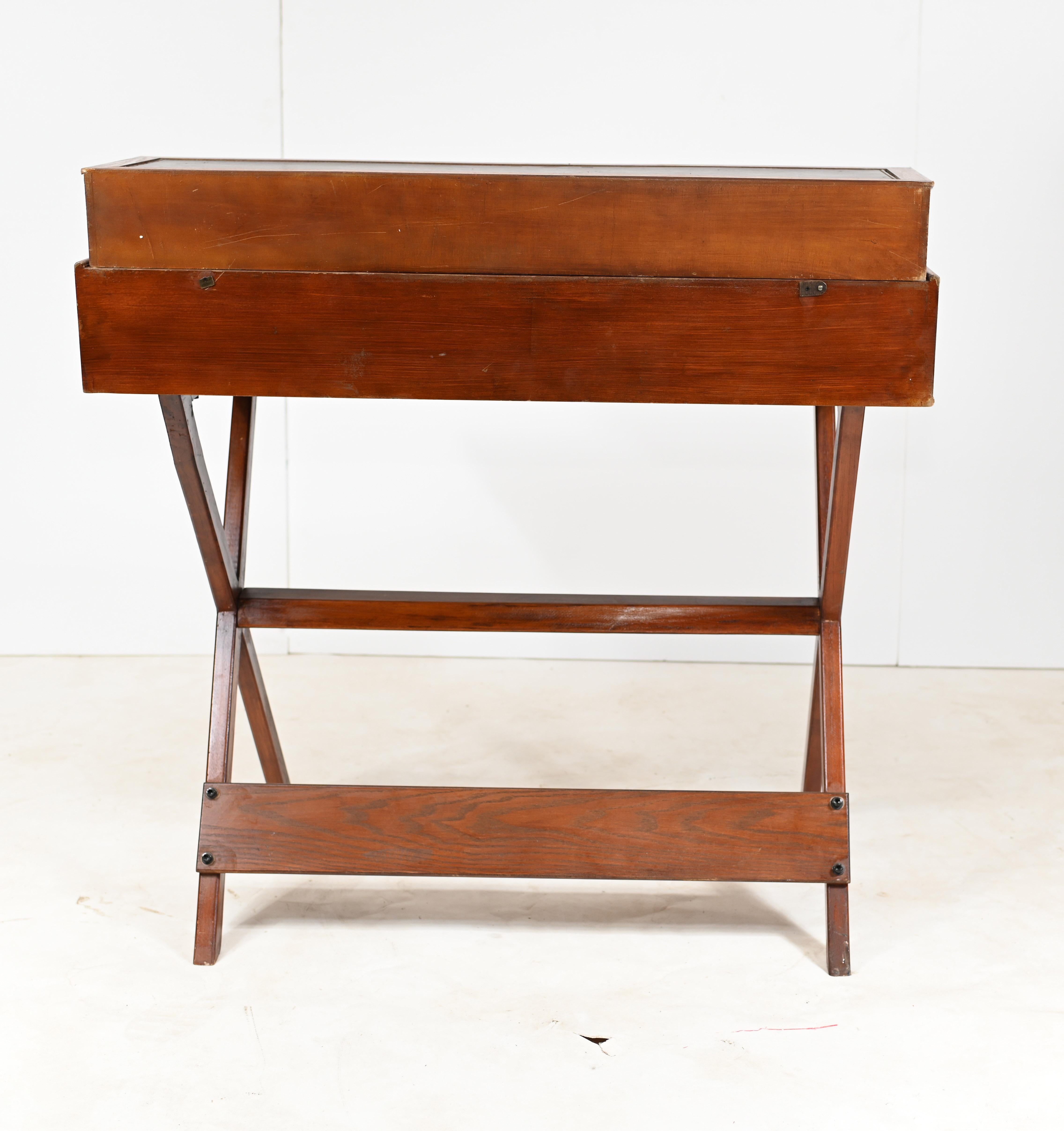 Campaign Desk 1930s Folding Writing Table 2