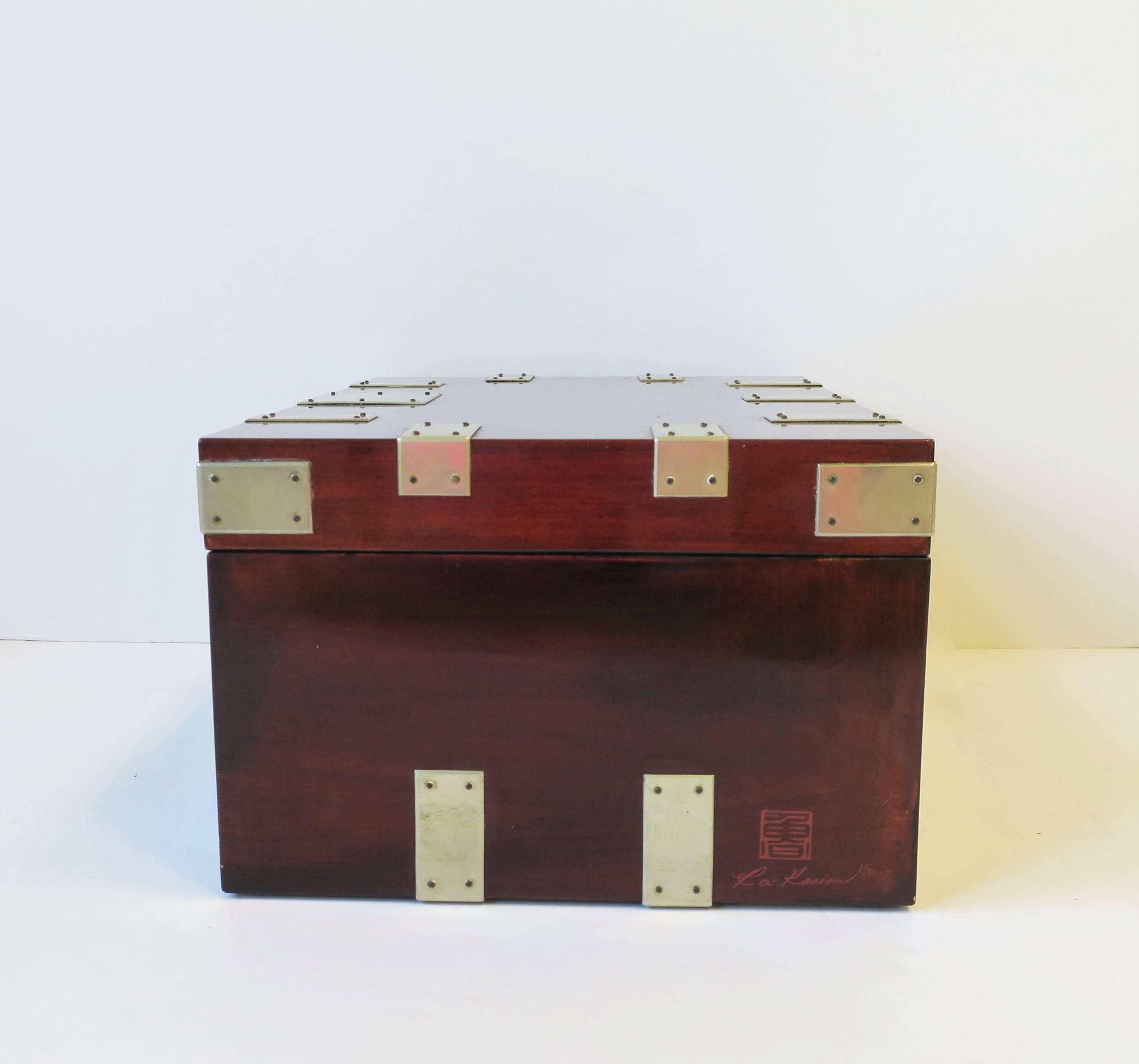Storage Chest or Jewelry Box by Designer Rae Kasian For Sale 4
