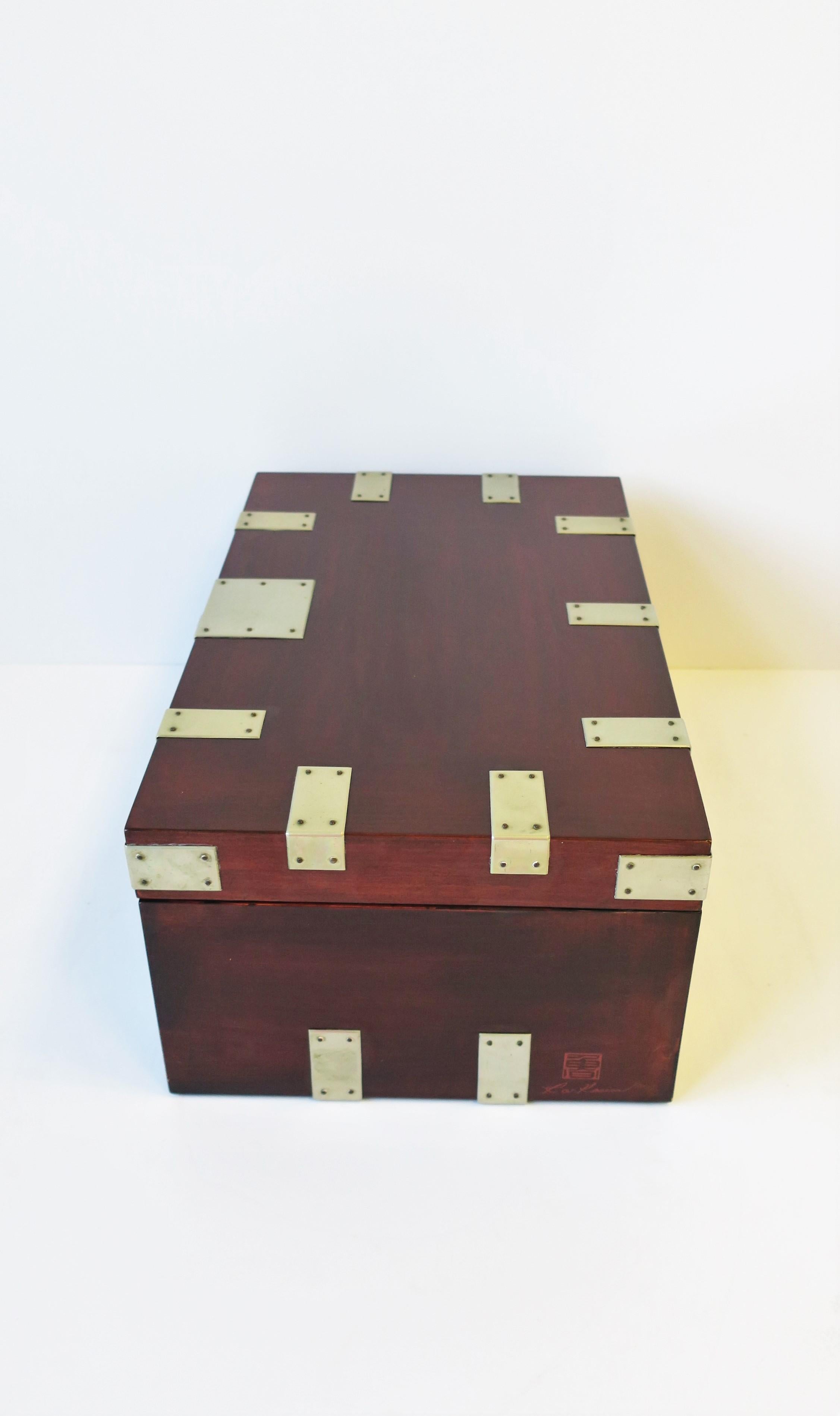 Storage Chest or Jewelry Box by Designer Rae Kasian For Sale 5