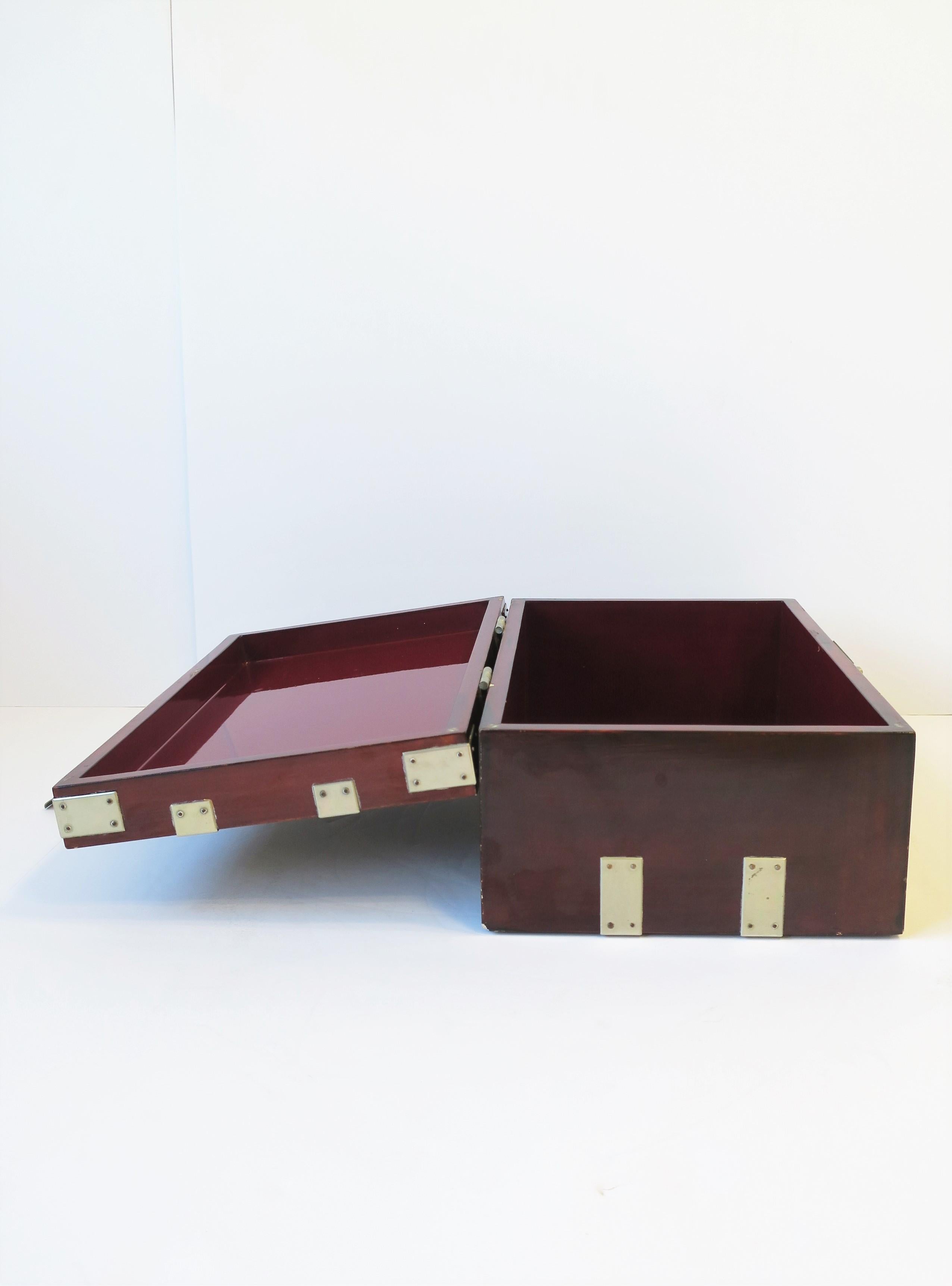 20th Century Storage Chest or Jewelry Box by Designer Rae Kasian For Sale