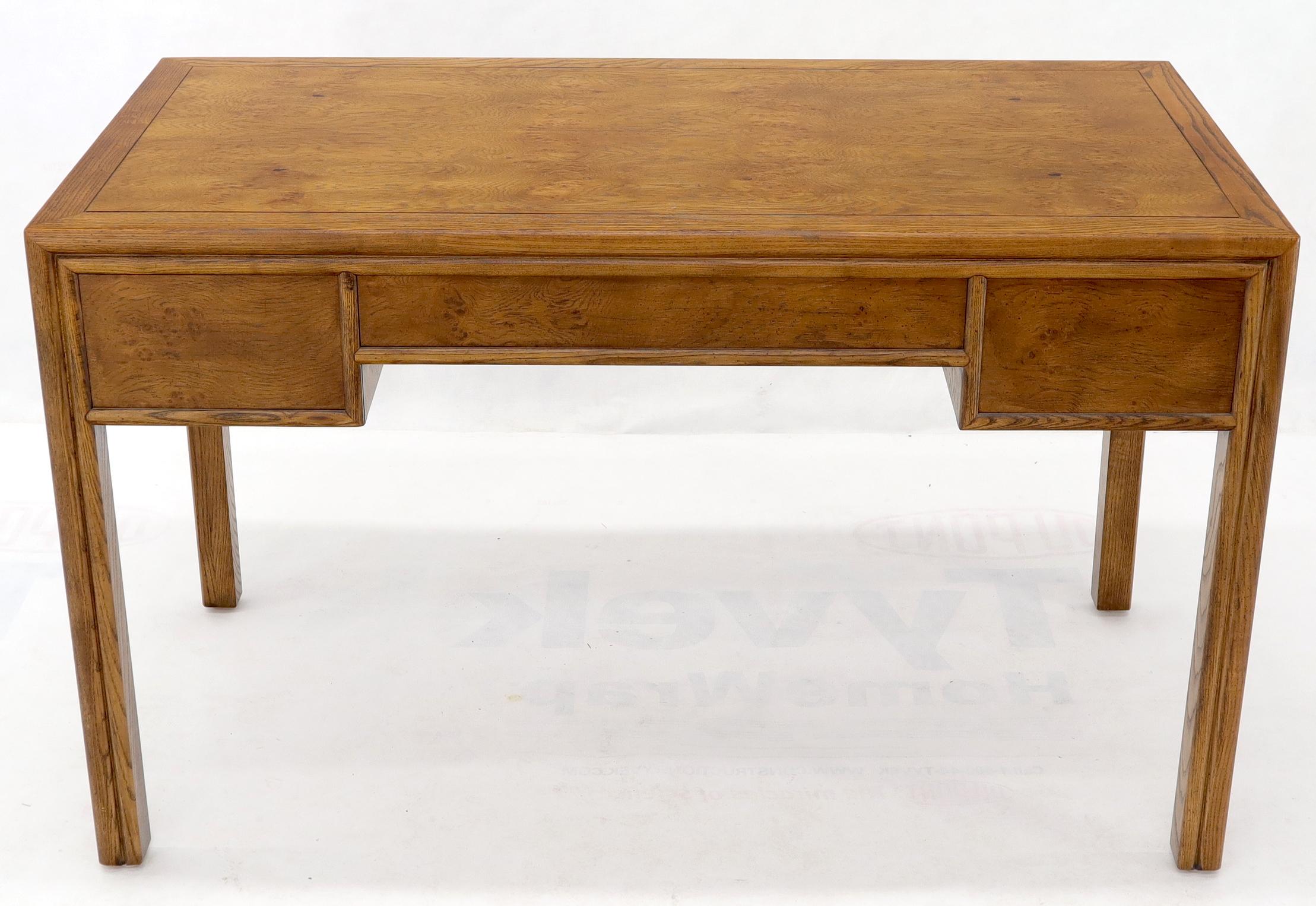 Campaign Mid-Century Modern 3 Drawers Writing Table Desk by Henredon 3