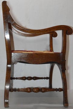 Campaign Prayer Chair, 19th Century