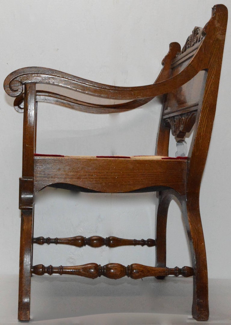 Campaign Prayer Chair, 19th Century For Sale at 1stDibs
