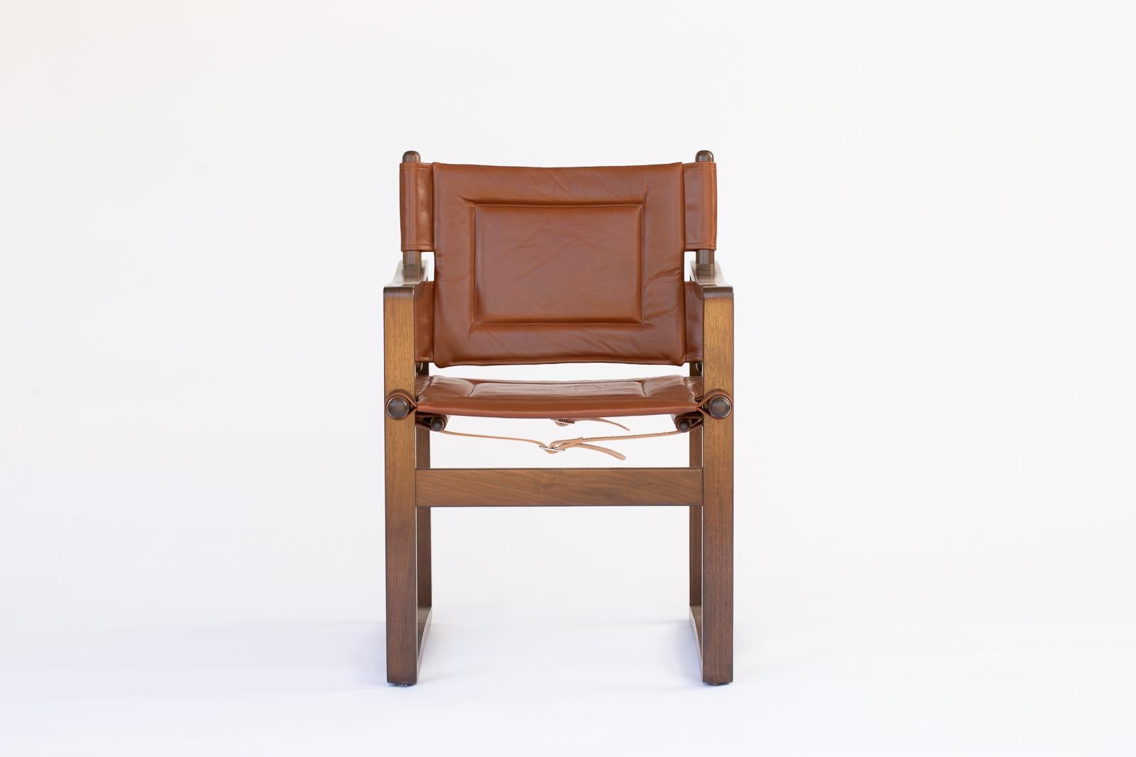 campaign dining chair