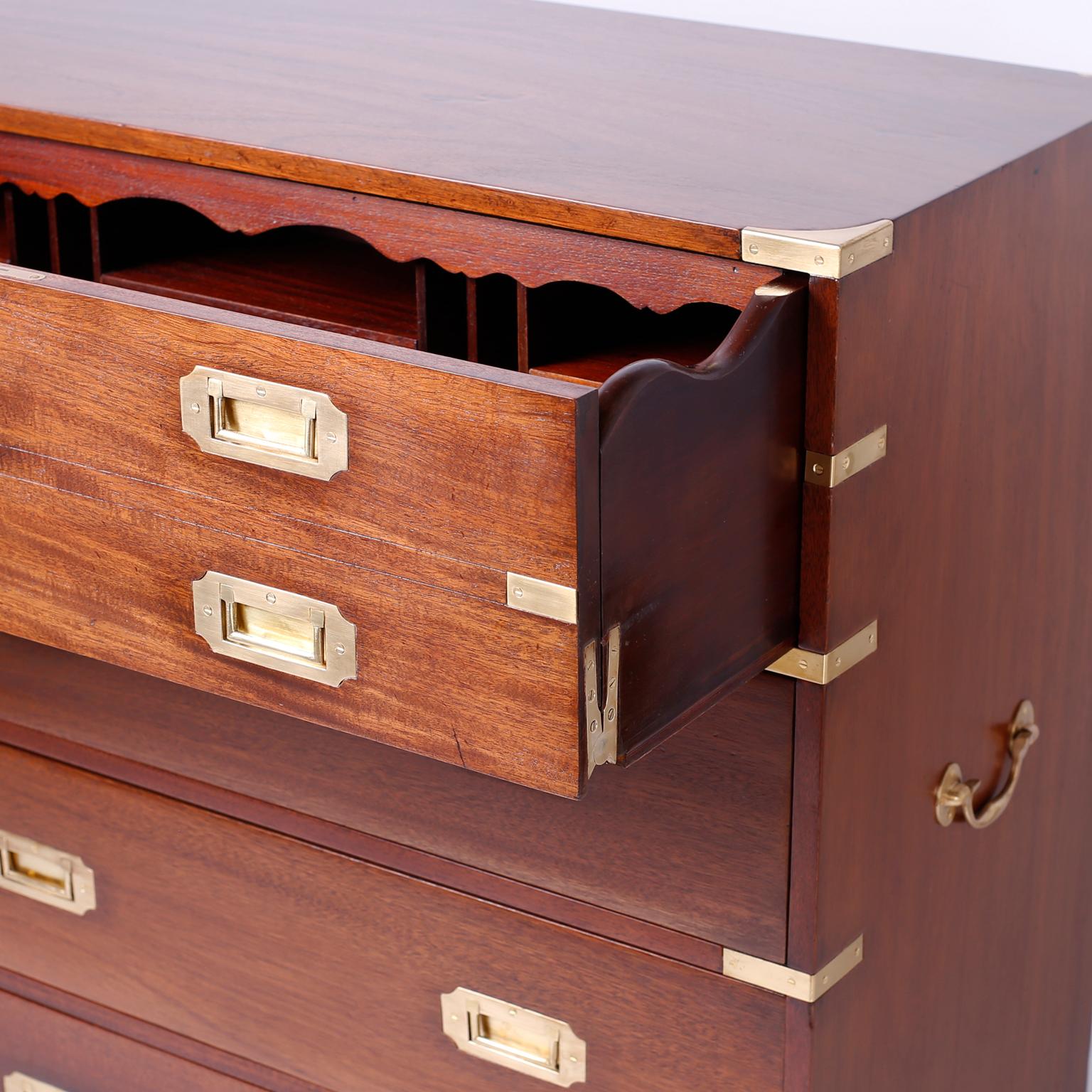 Campaign Secretary Chest of Drawers 2