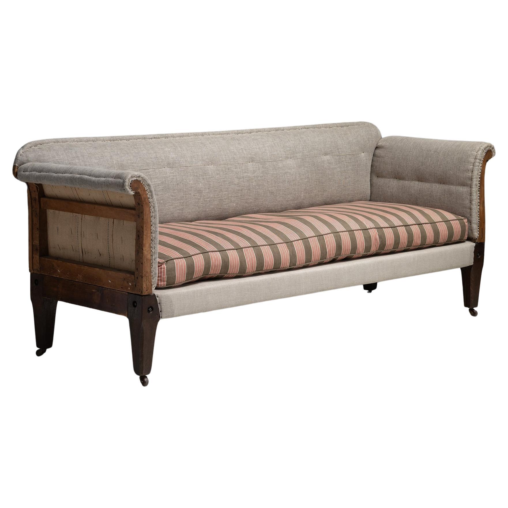 Campaign Sofa, England circa 1850