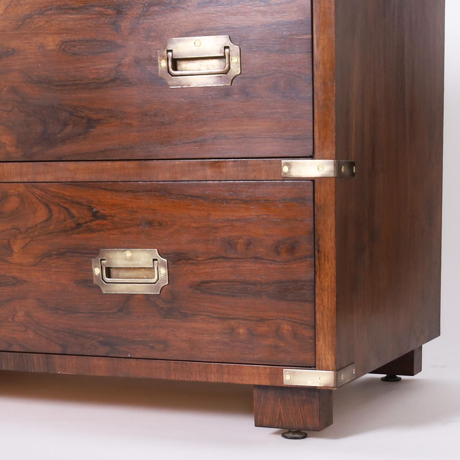 Campaign Style Chest of Drawers or Dresser 3