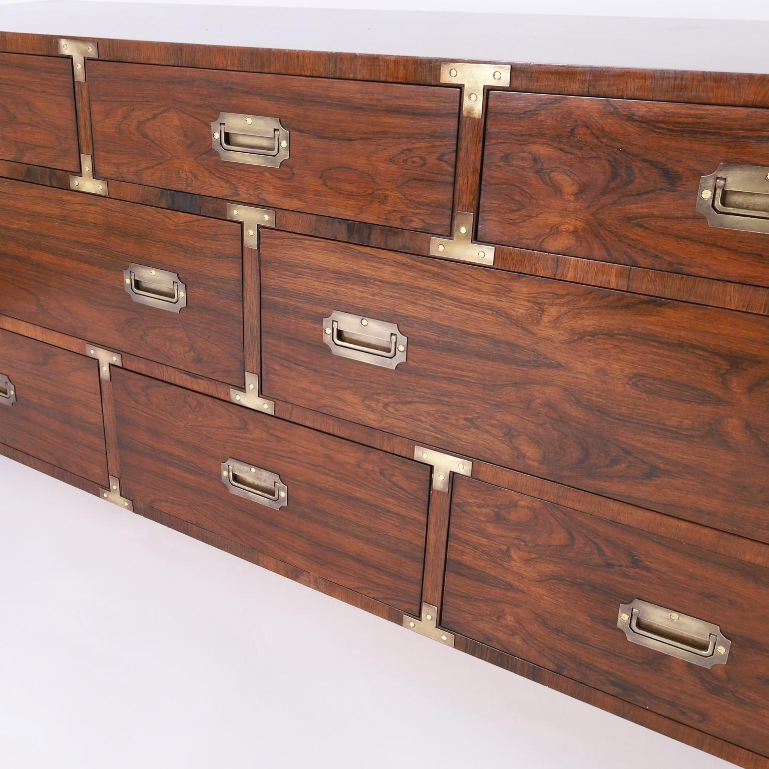 Campaign Style Chest of Drawers or Dresser 2