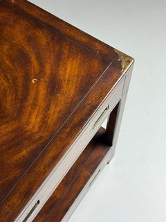 Campaign-style coffee table 20th century