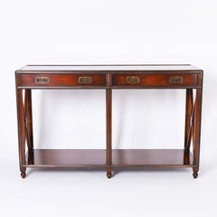 Campaign Style Console Table