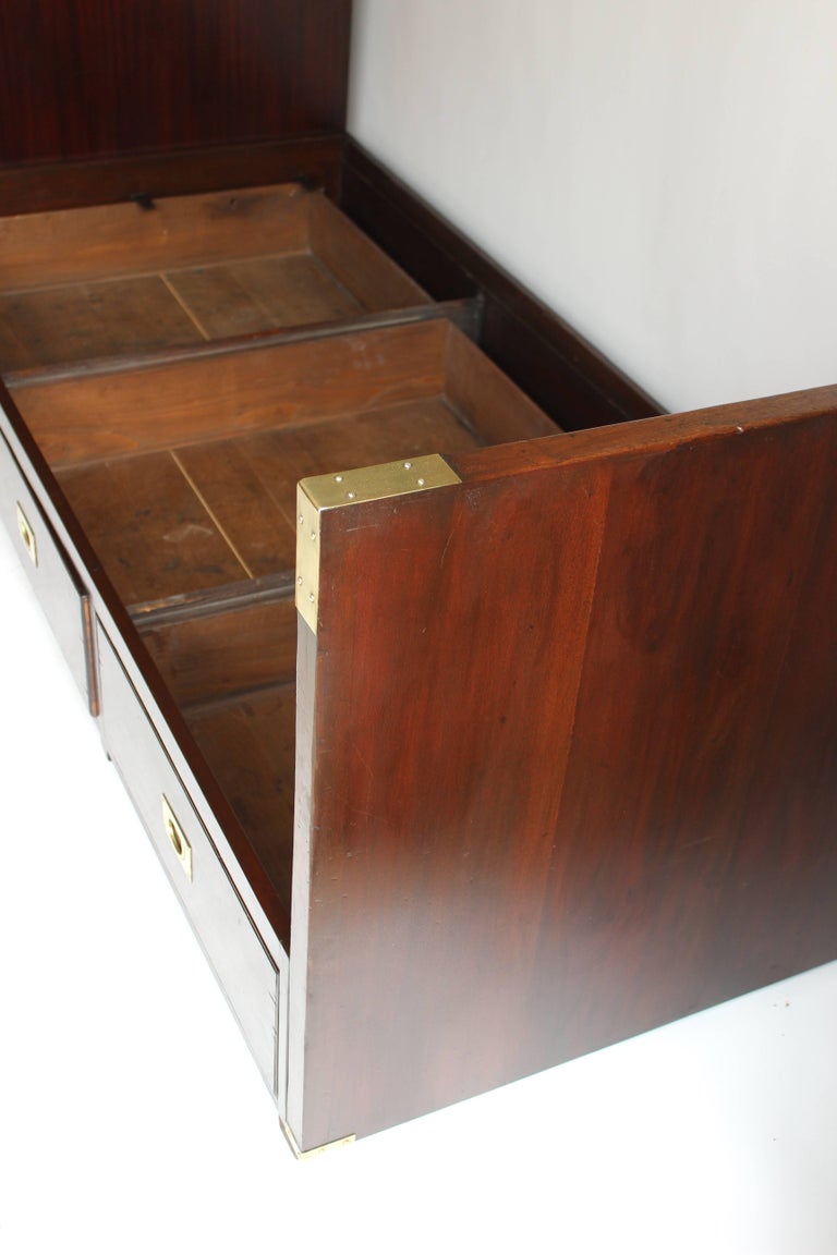 Campaign Style Day Bed at 1stDibs campaign style bed