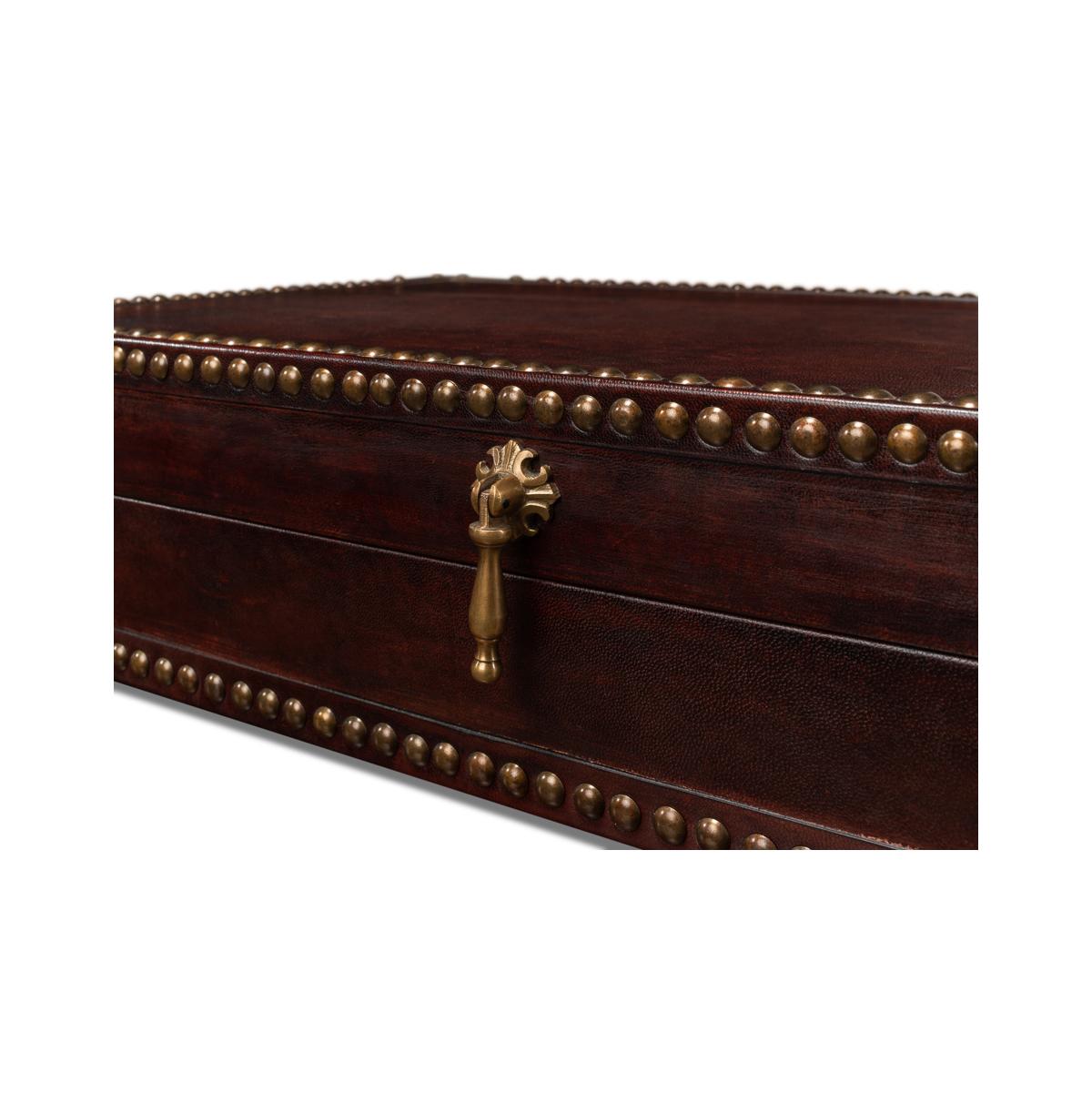 Campaigner Style Lederbox im Angebot 1