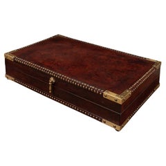 Campaign Style Leather Box