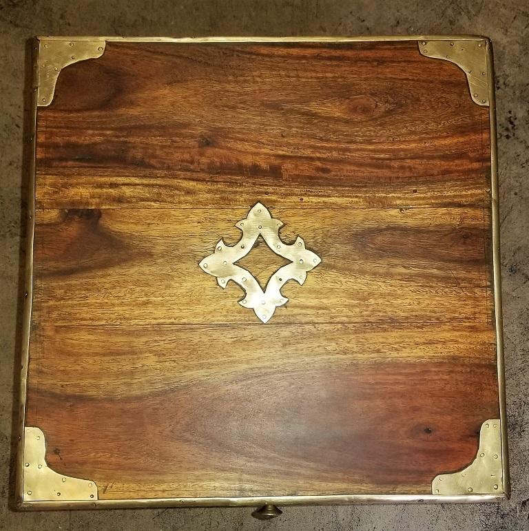 Hand-Crafted Campaign Style Mini Chest