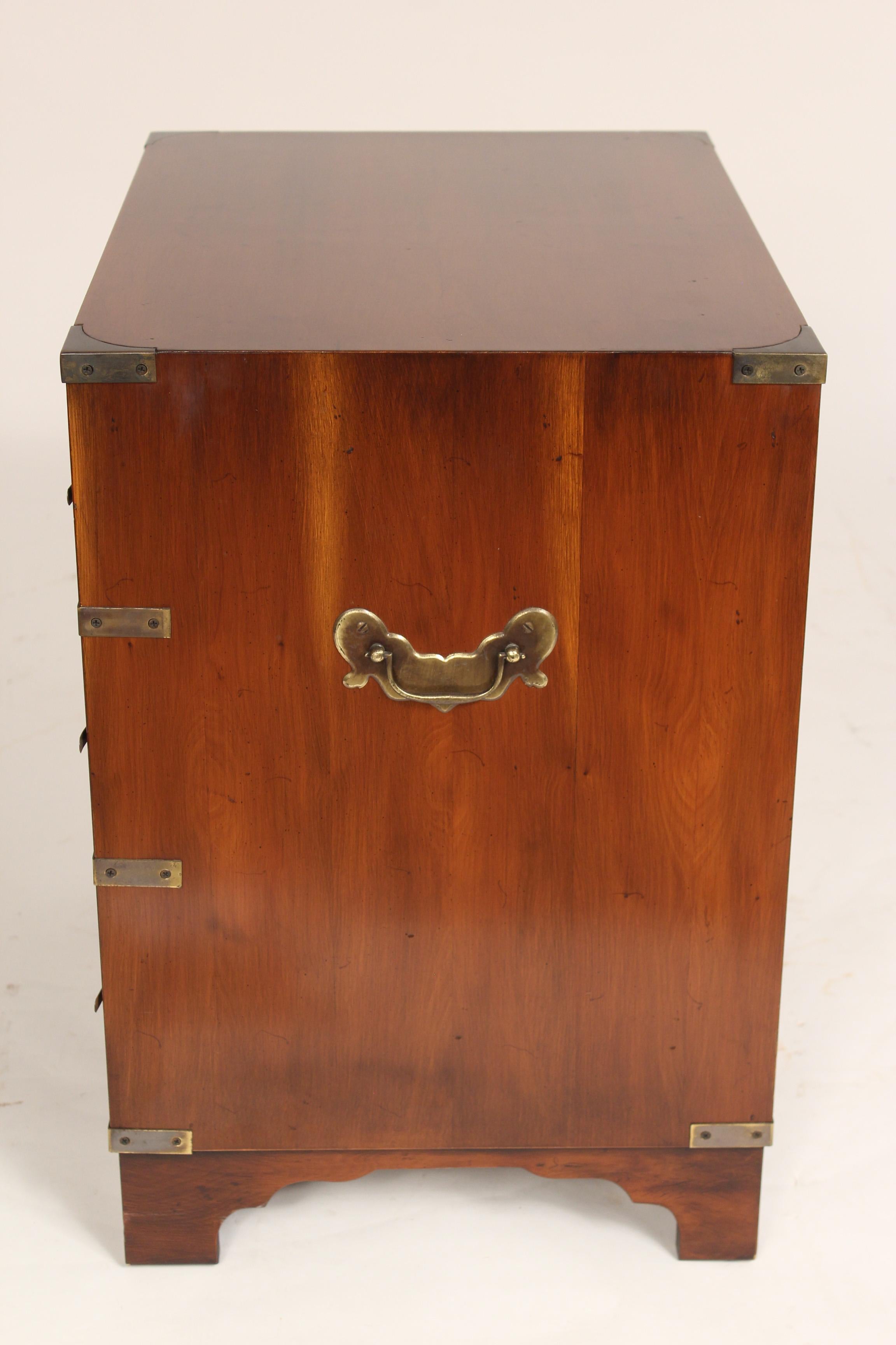 Campaign Style Occasional Chest Made by Hekman In Good Condition In Laguna Beach, CA