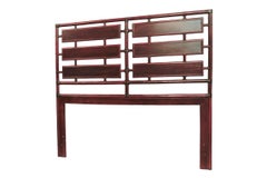 Campaign Style Queen Headboard