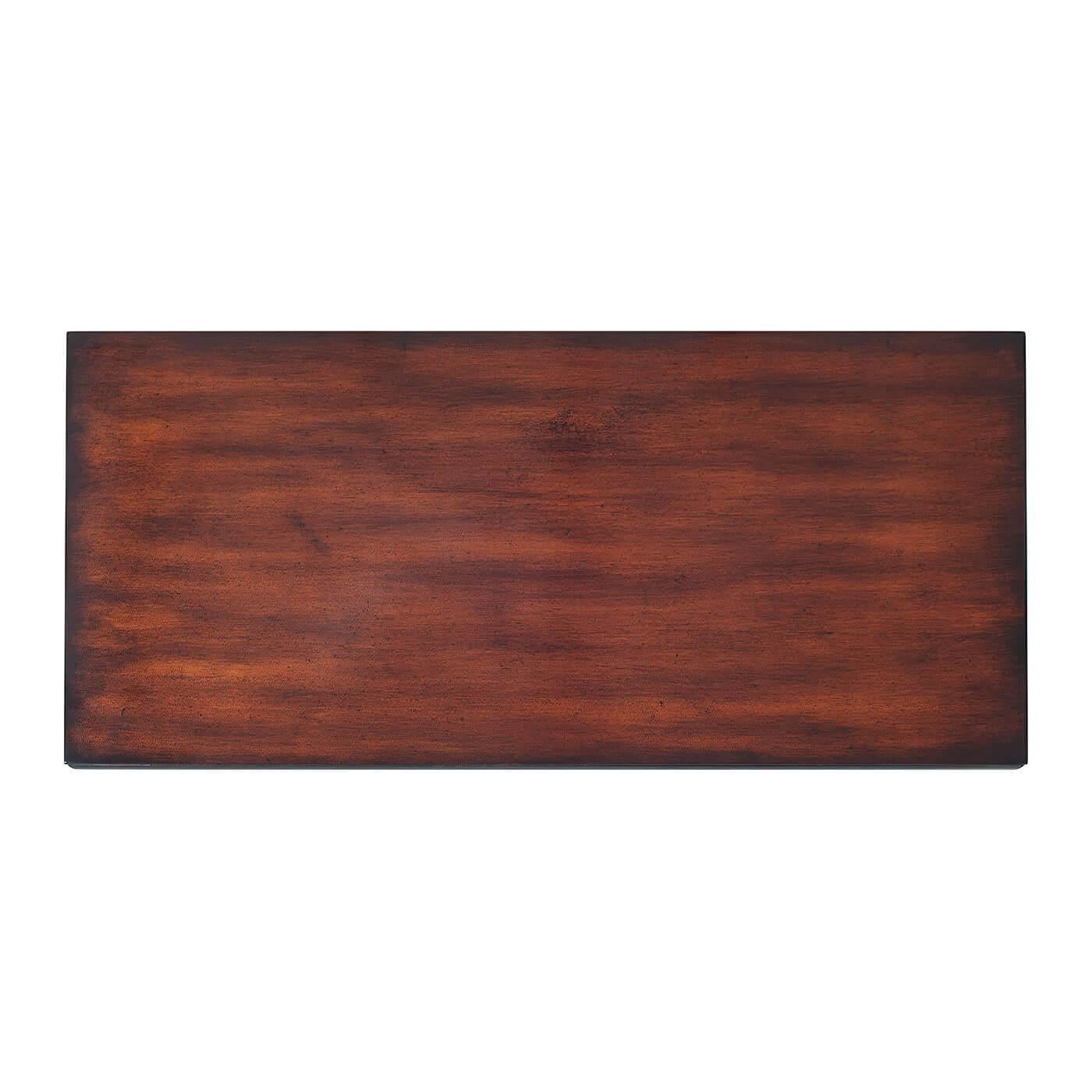 Campaign Style Six Drawer Chest 2