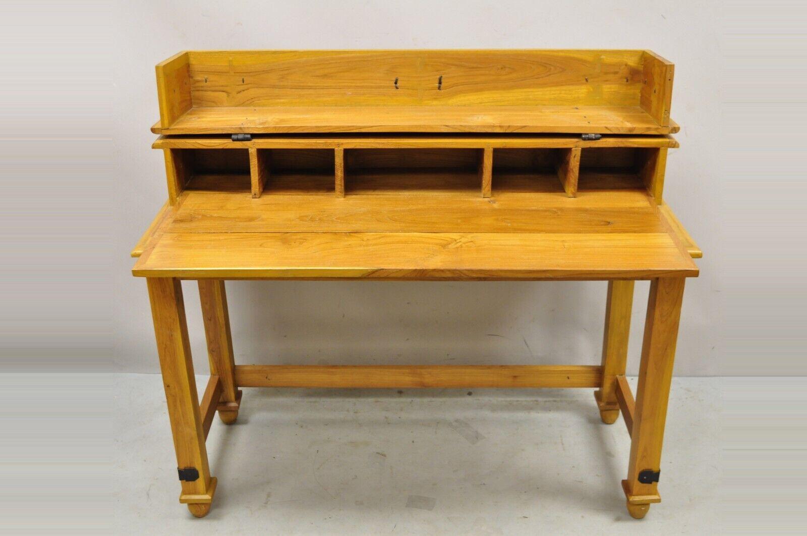 antique writing desk with flip top