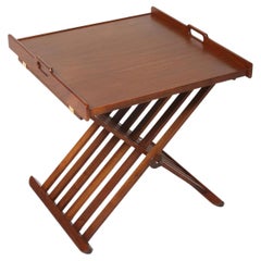 Campaign-style tray table by Kipp Stewart