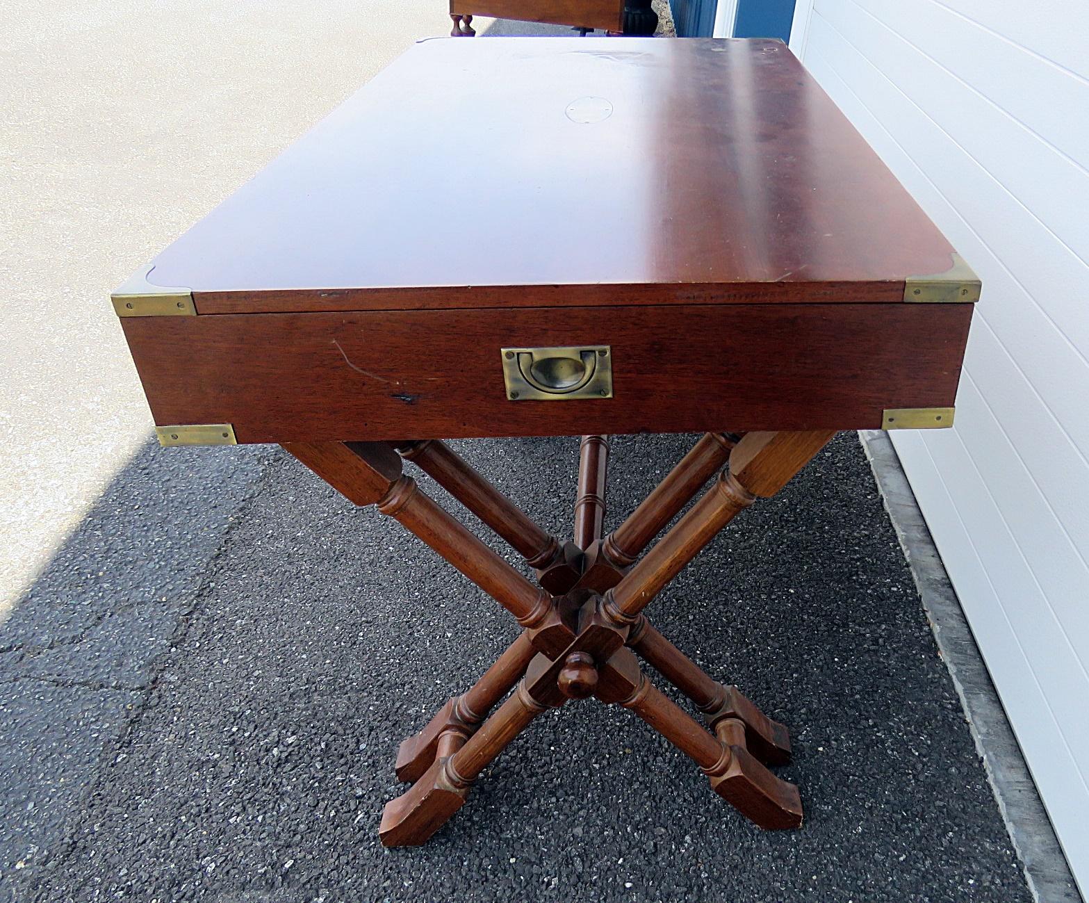 Campaign Style Writing Desk 1