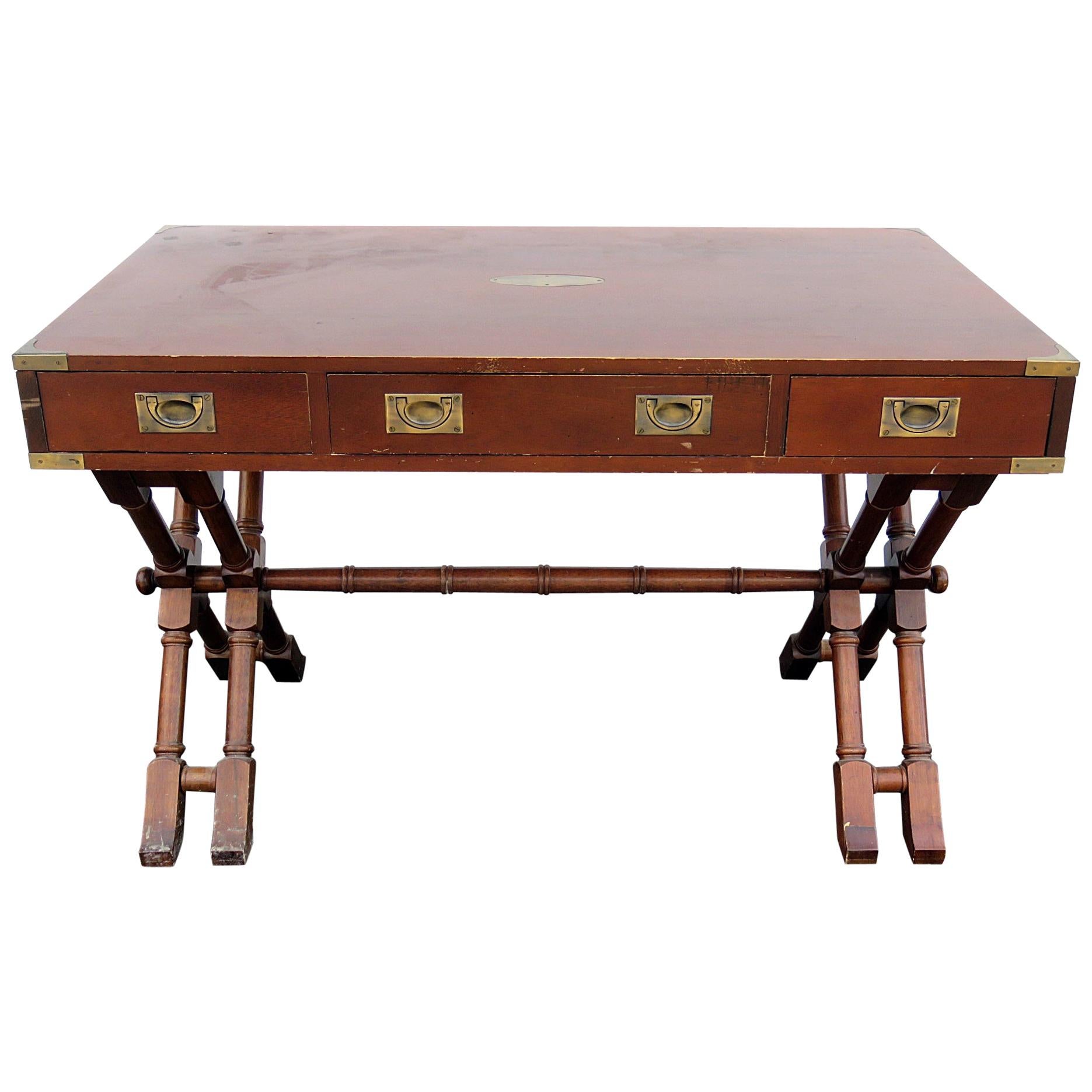 Campaign Style Writing Desk