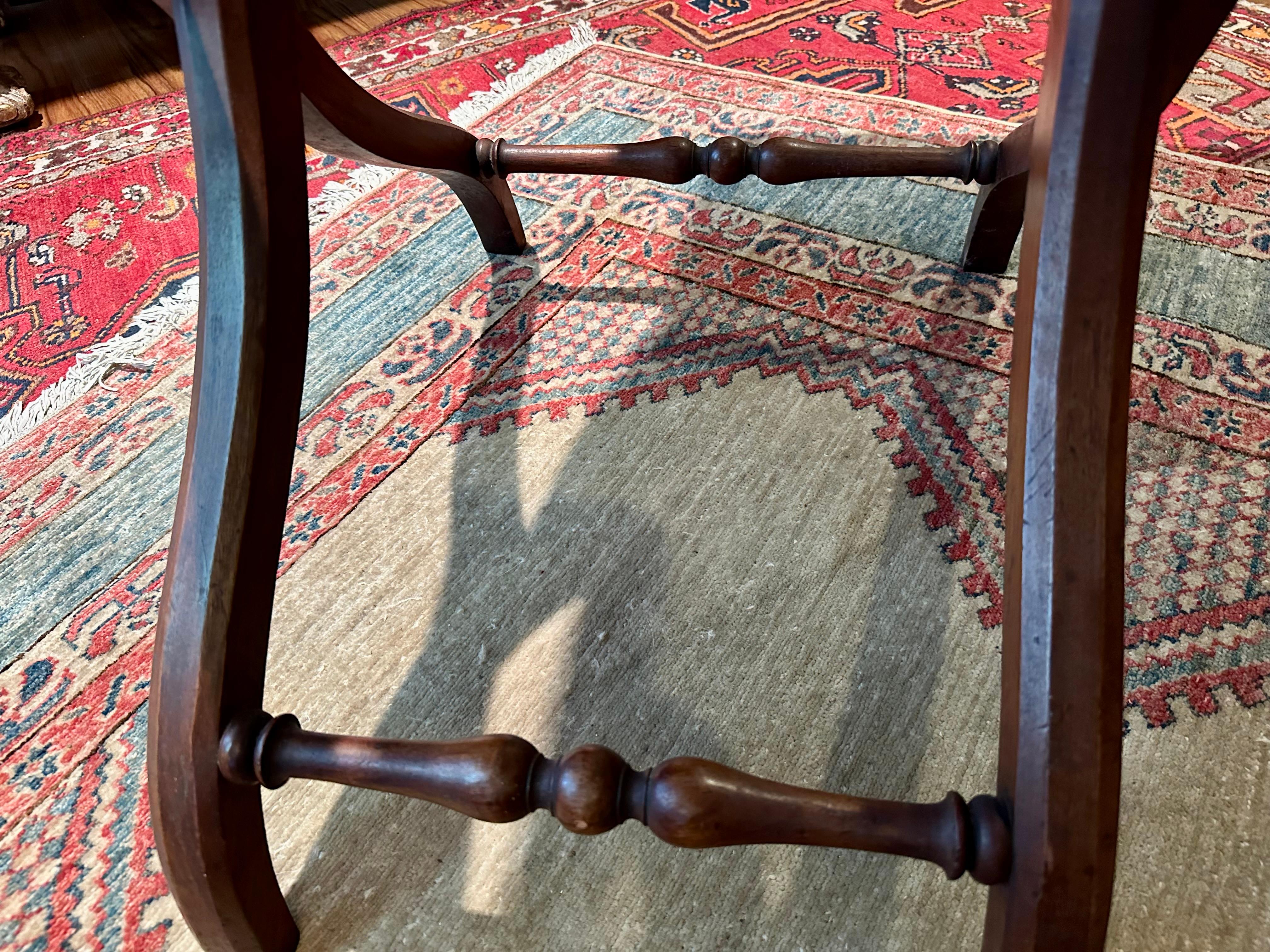 Campaign Table English 19th Century Victorian Campaign Folding Table. For Sale 7