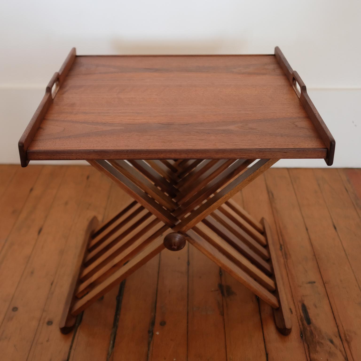 American Campaign Tray Table by Kipp Stewart and Stewart McDougall