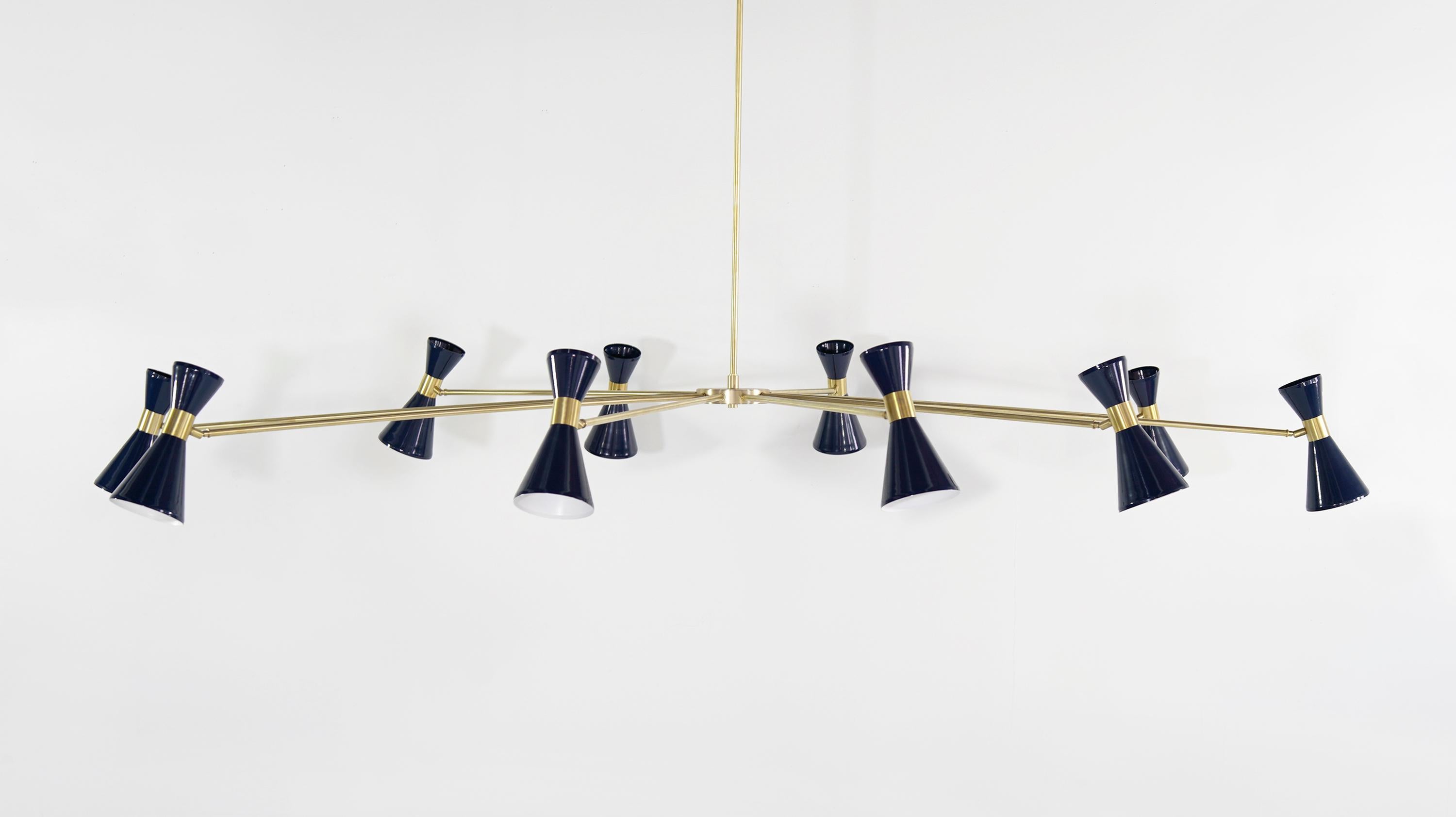 Il lampadario a dieci bracci 