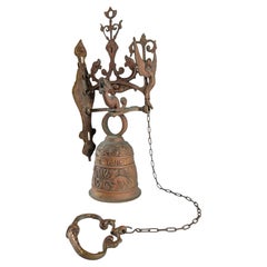 Used Campana de Pared de Monasterio en Bronce Dinant, Bélgica 1900s