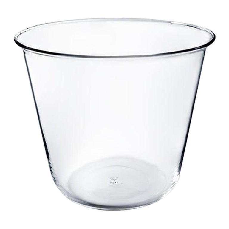 Campana Large Vase in Glass Blown in a Mold Designed by Aldo Cibic For Sale at 1stDibs large