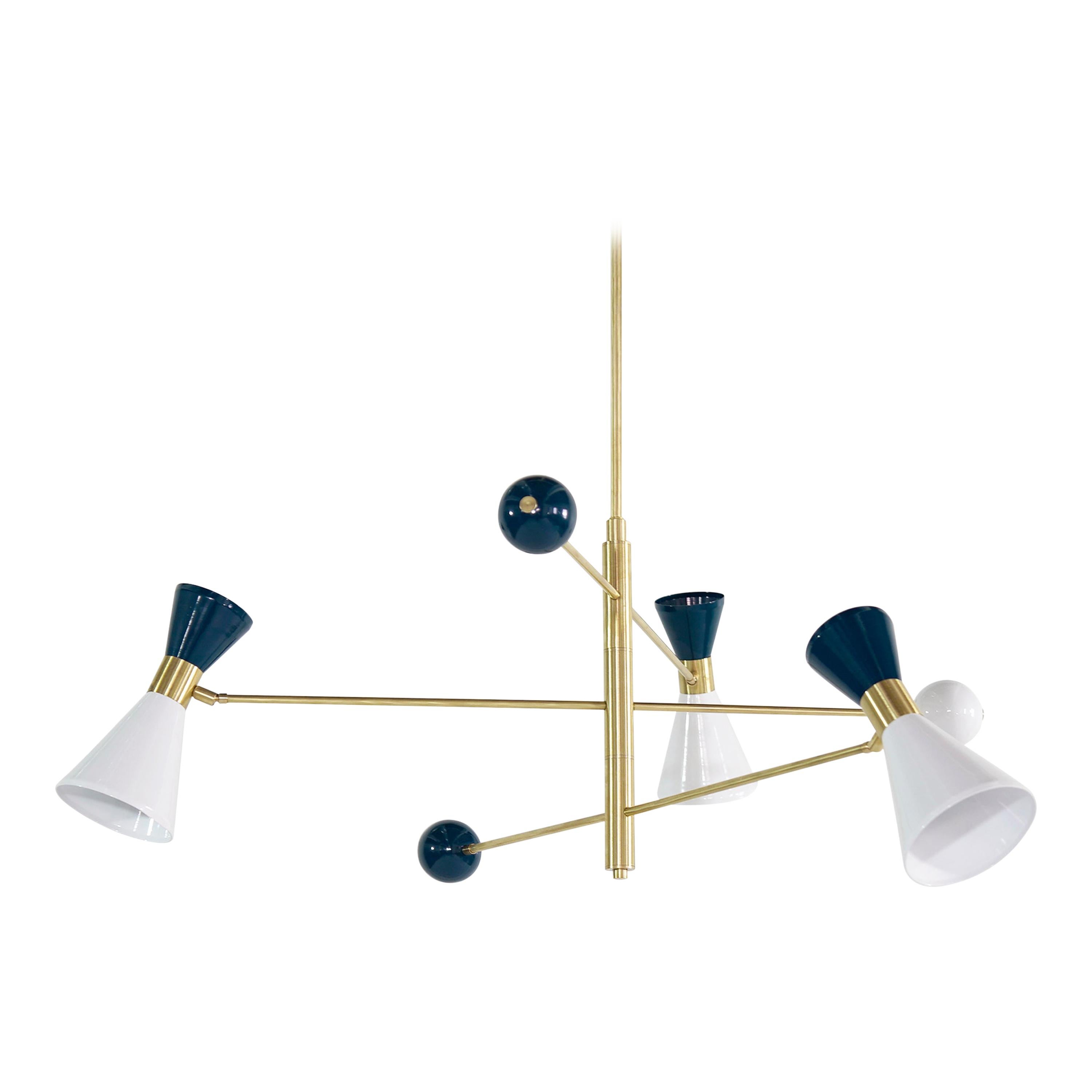 "Campana Three-Arm" Chandelier