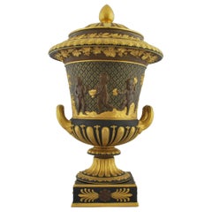 Vaso Campana, dorato e bronzato, Wedgwood, 1880