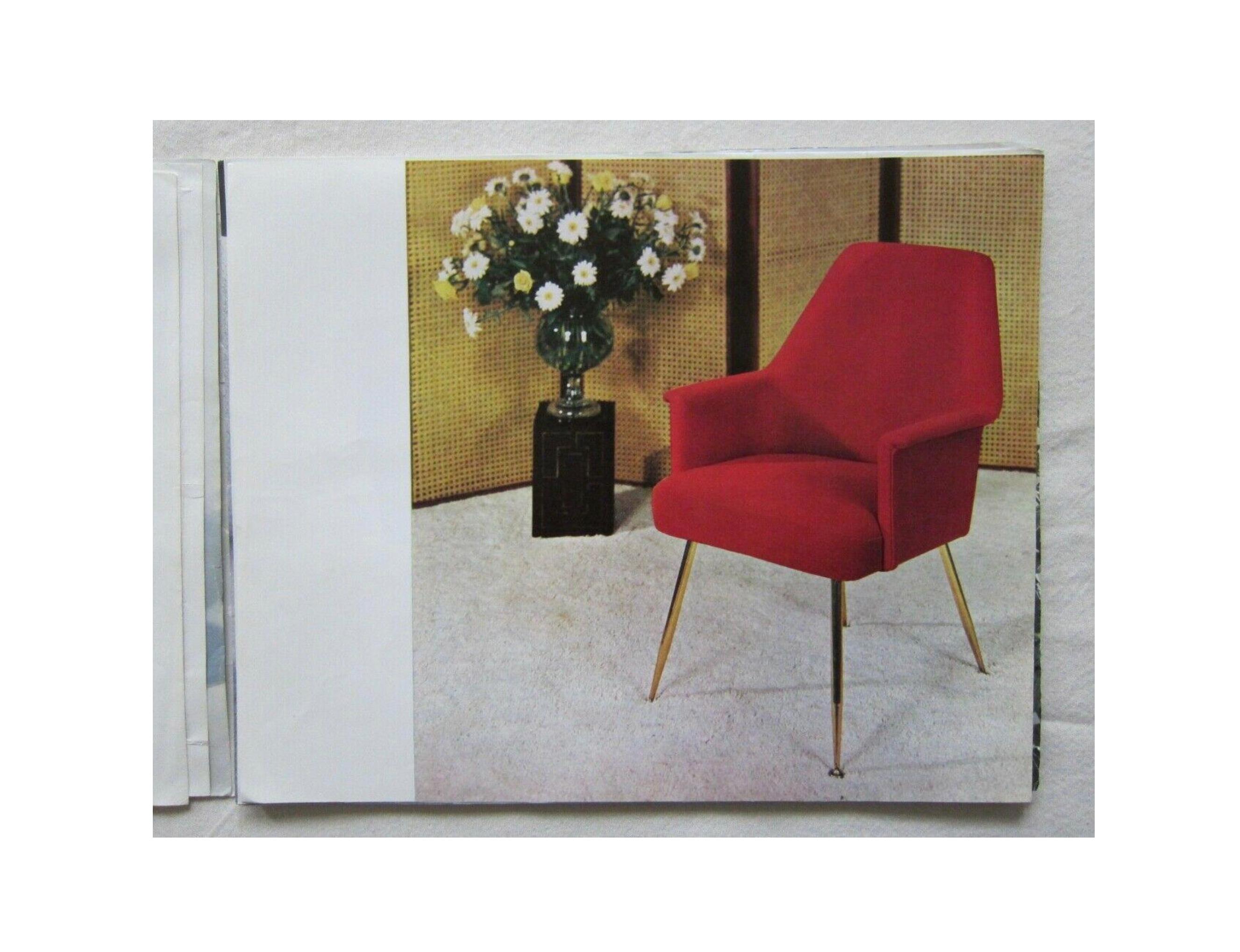 Mid-Century Modern Campanula Arm Chair by Pagani Partner of Gio Ponti & Lina Bo Bardi, 1952, Arflex For Sale