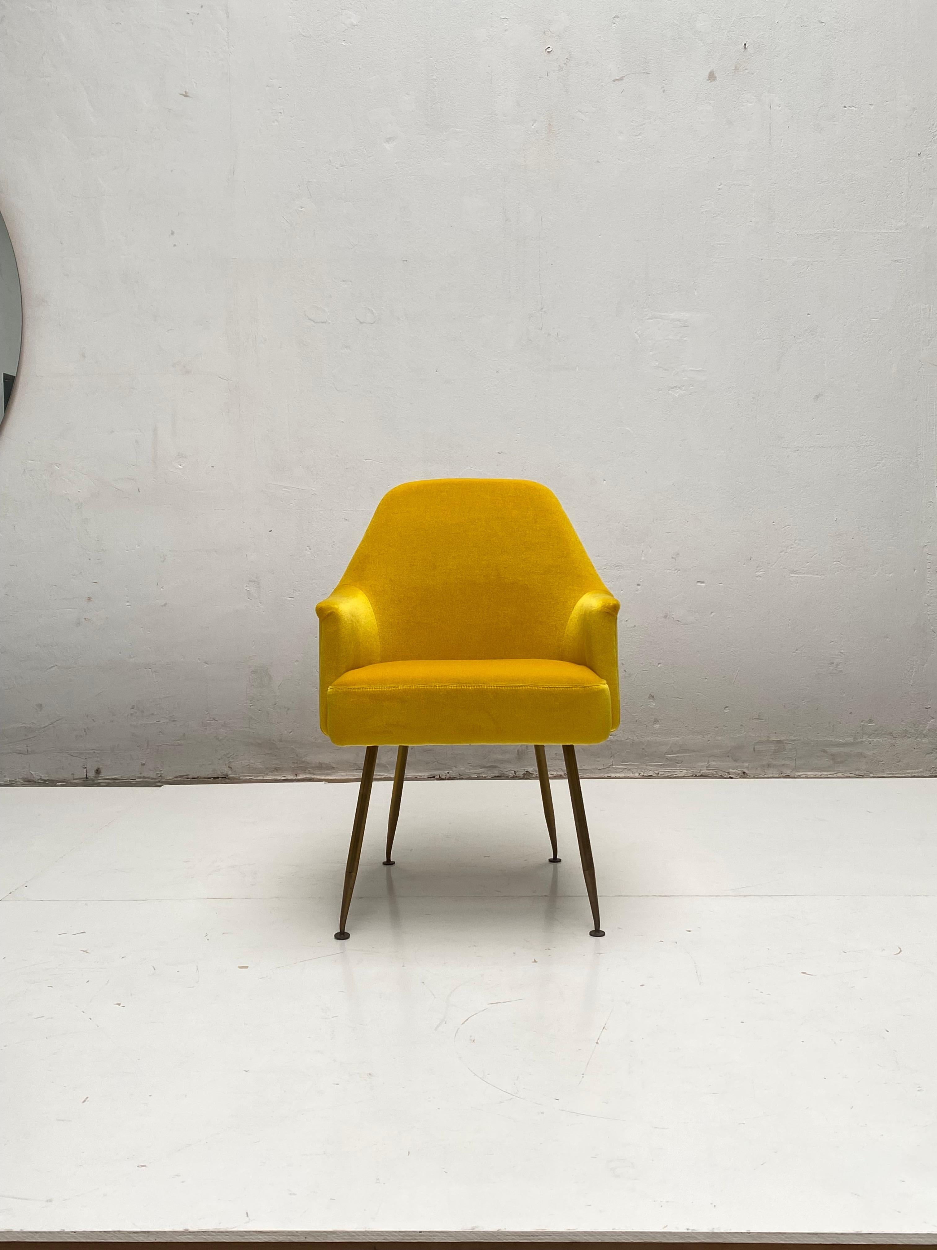 Italian Campanula Arm Chair by Pagani Partner of Gio Ponti & Lina Bo Bardi, 1952, Arflex For Sale