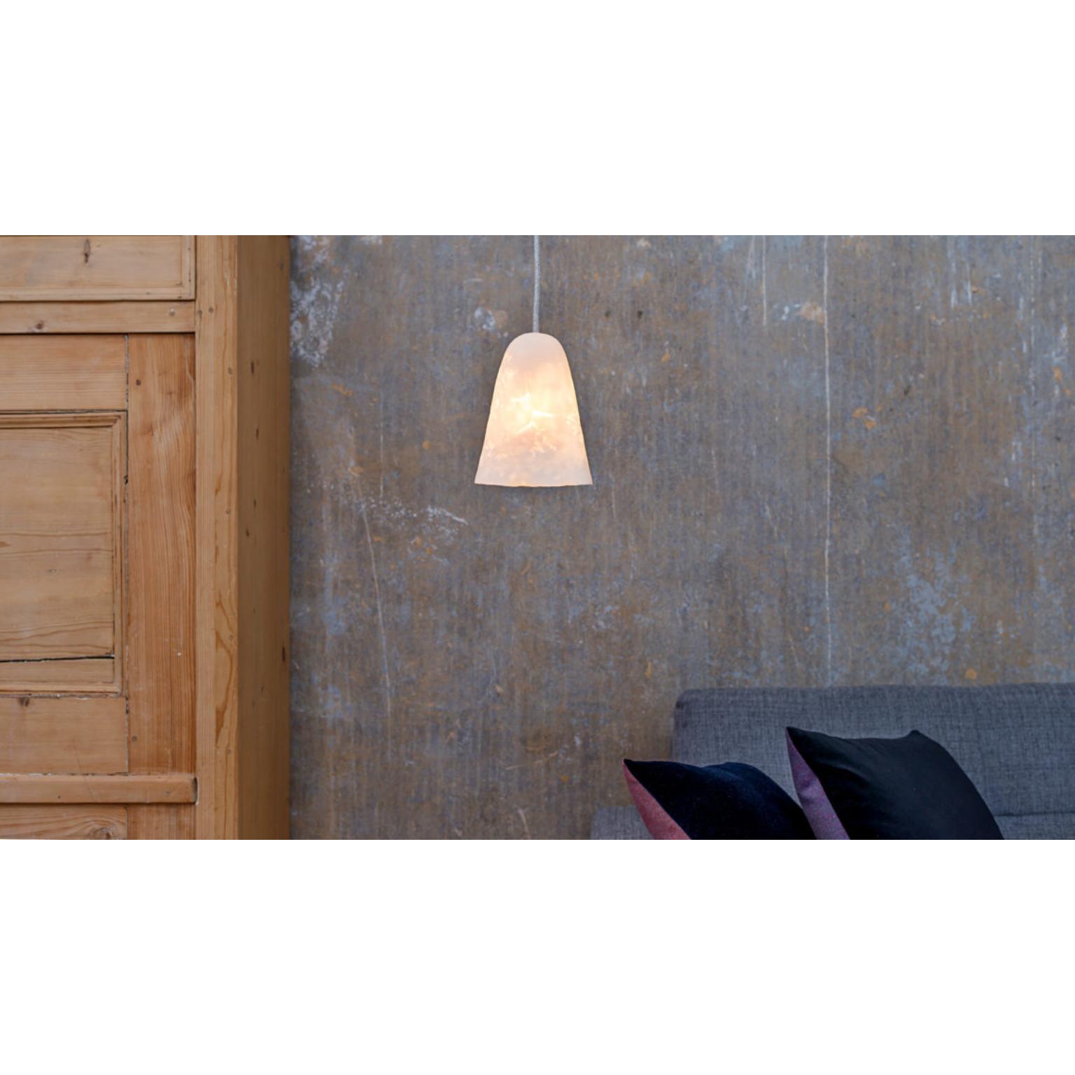 Contemporary Campanula Pendant Lamp in Porcelain by Frau Caze For Sale