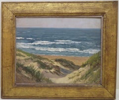 East Anglian original seascape oil painting by Campbell Archibald Mellon ROI RBA