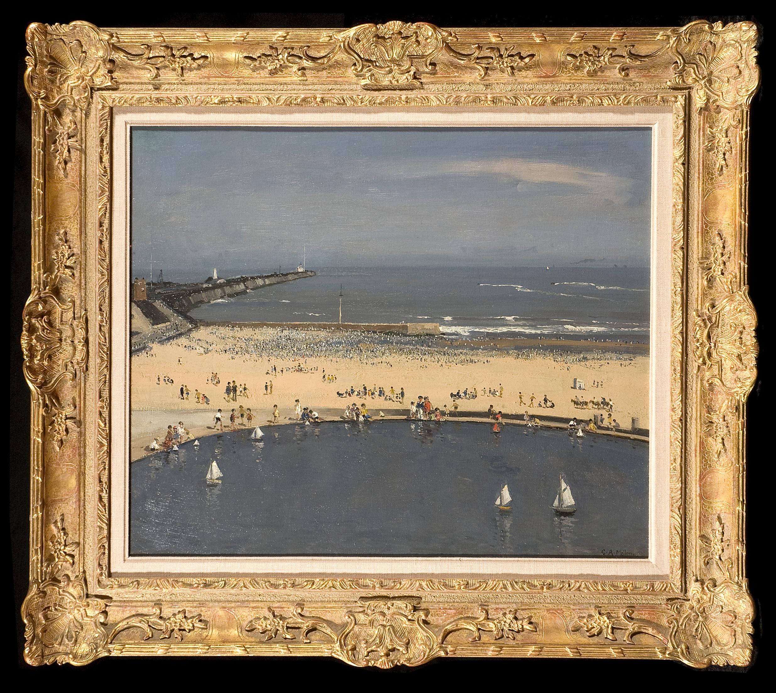 Campbell Archibald Mellon Landscape Painting - Gorleston Beach