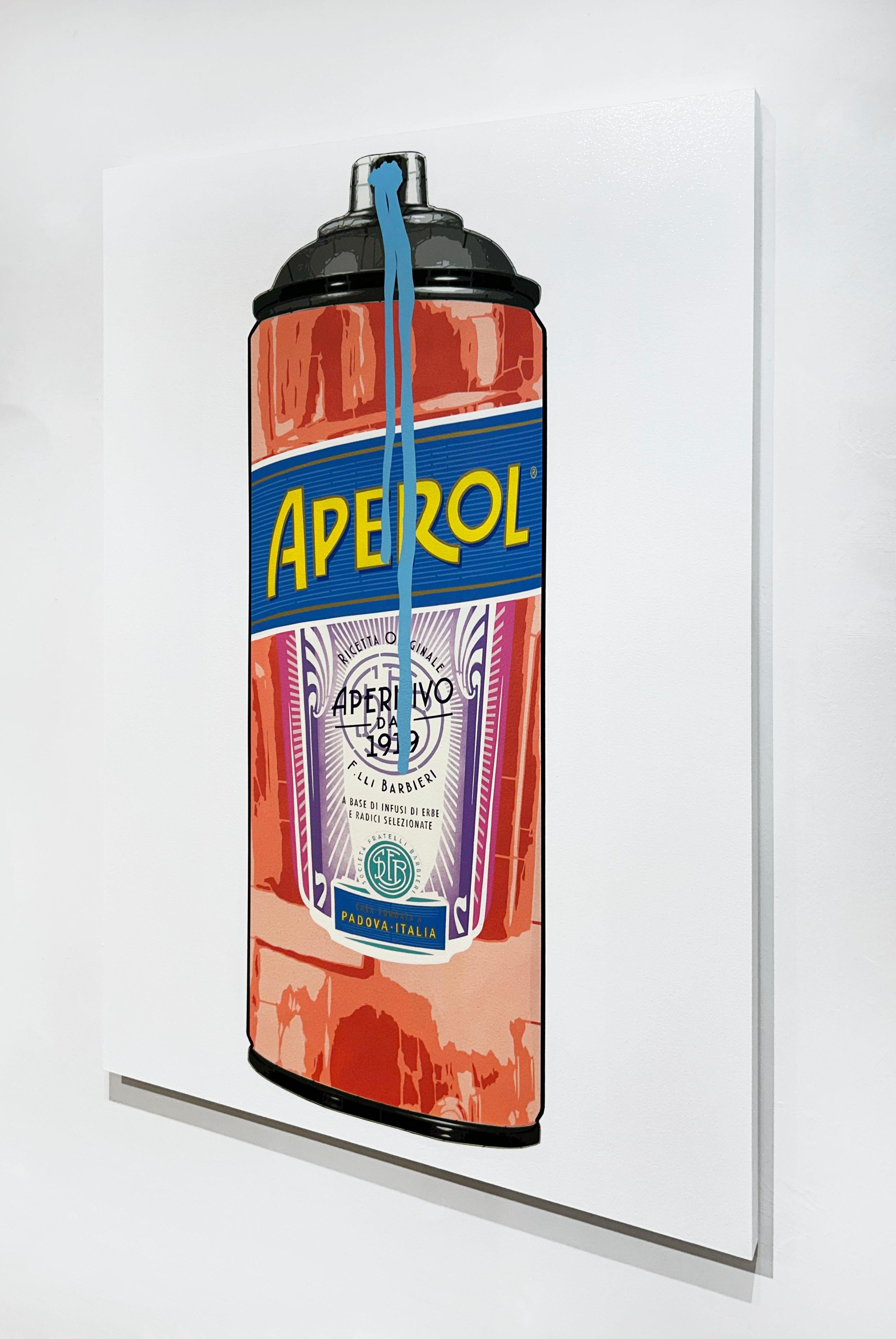 Aperol Bloom (Light Blue Drip) For Sale 1