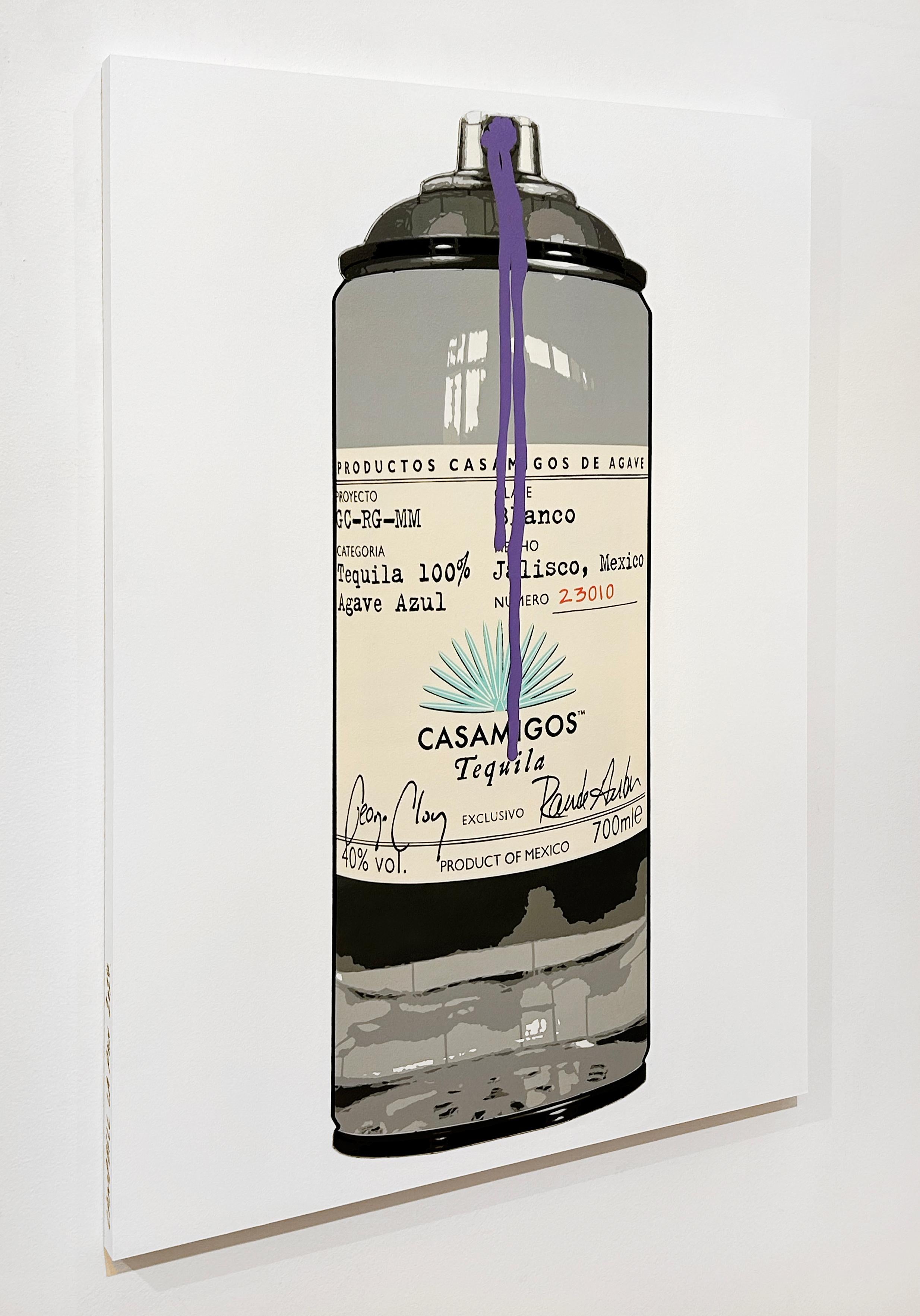 Artista:  La Pun, Campbell la Pun
Titolo:  Casamigos Blanco (Purple Drip)
Data:  2024
Media:  Aerosol su pannello
Non incorniciato Dimensioni:  40.5