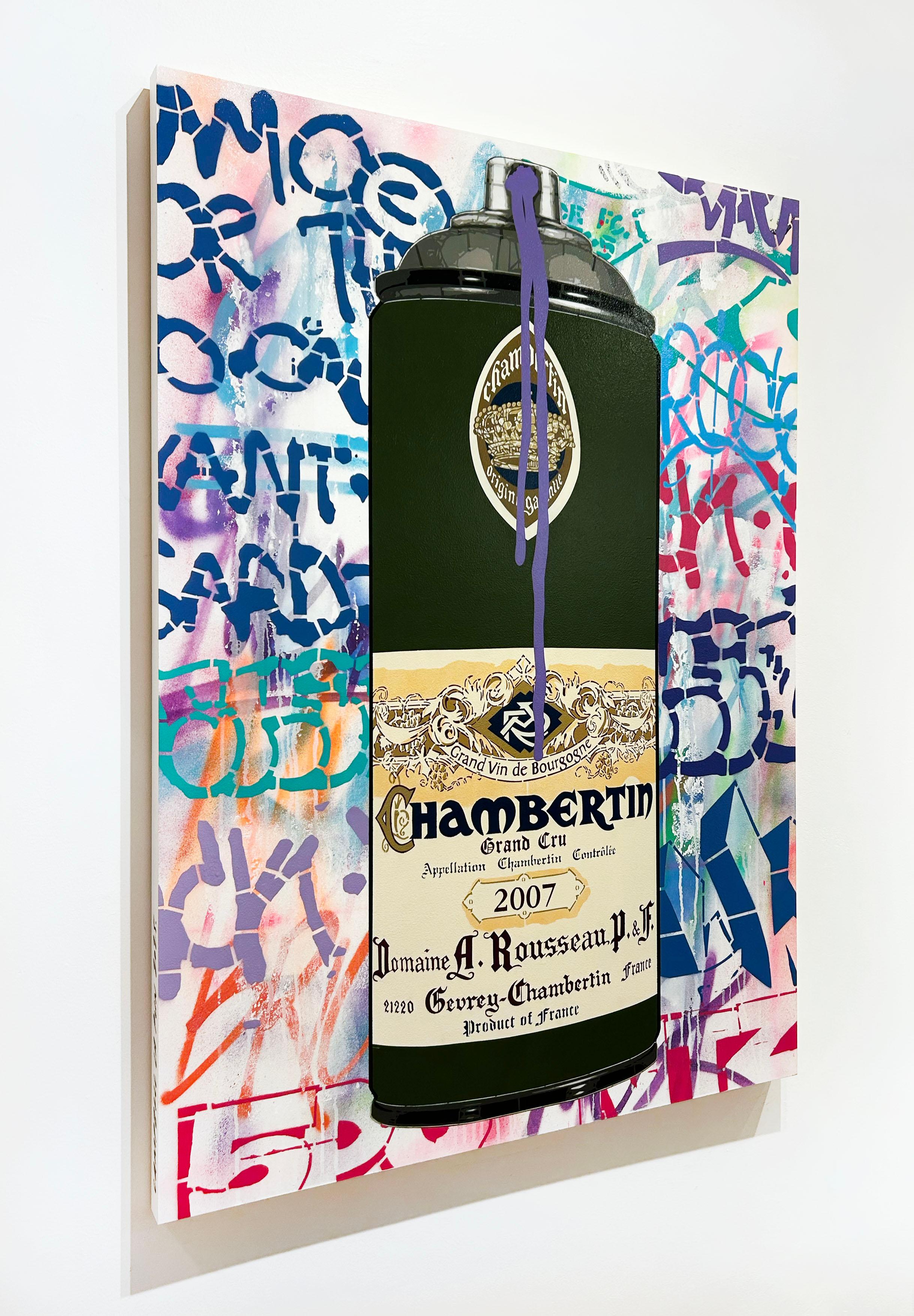 Chambertin 2007 (Purple Drip) - Rue en vente 1
